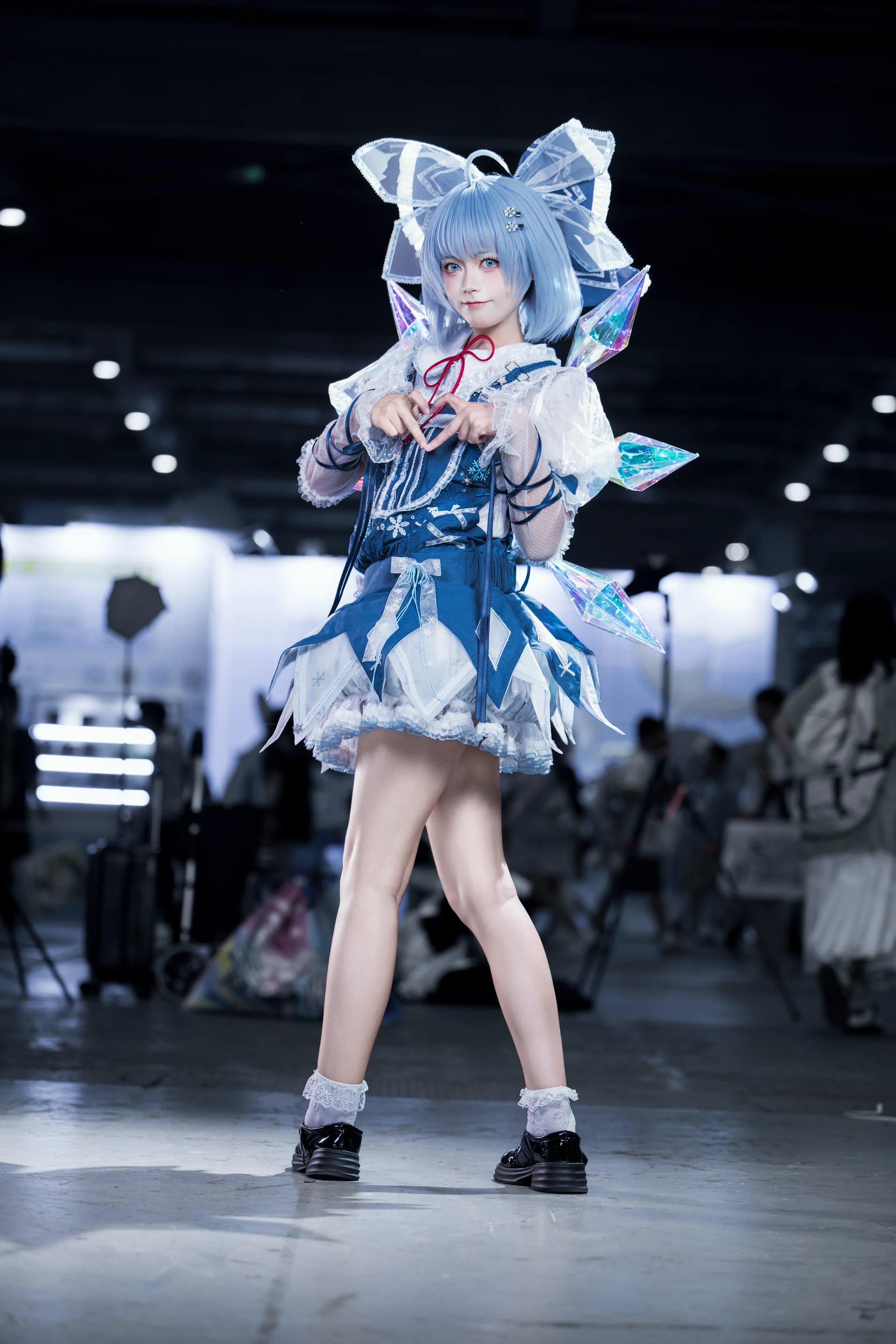 【琪露诺cos】东方Project的冰之妖精，BW第二天漫展记录 - 第 6 张