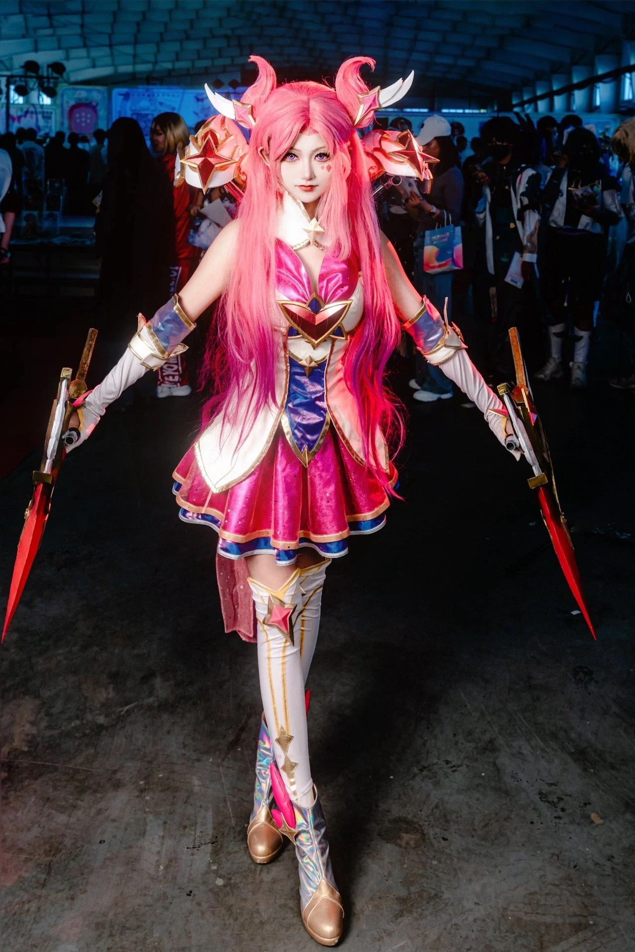 【星之守护者卡莎cos】特别的星光，在漫展尽情闪耀 - 第 1 张