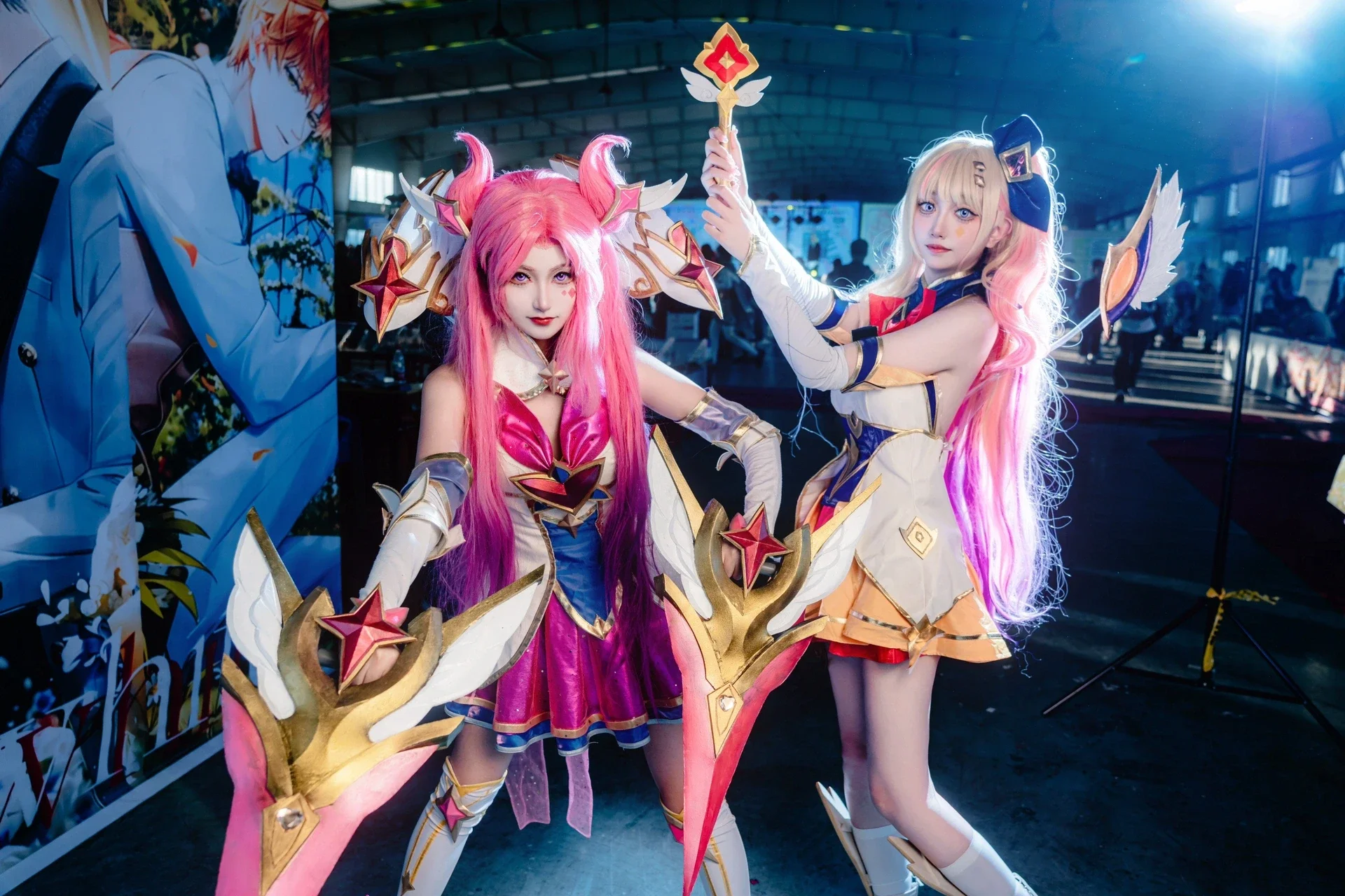 【星之守护者卡莎cos】特别的星光，在漫展尽情闪耀 - 第 6 张