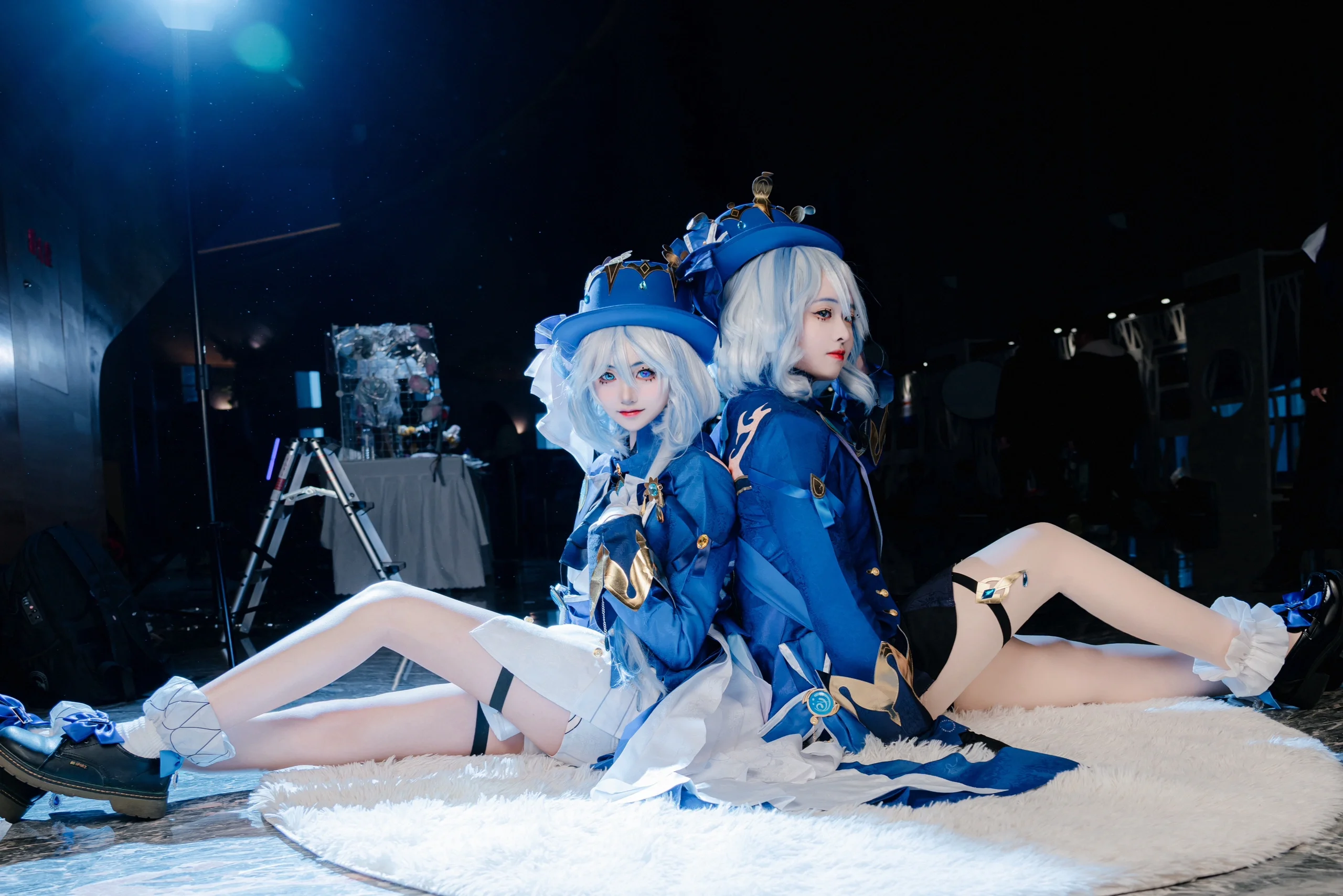 【芙宁娜cos】原神水神降临，镜头下的凡人之躯比肩神明 - 第 4 张