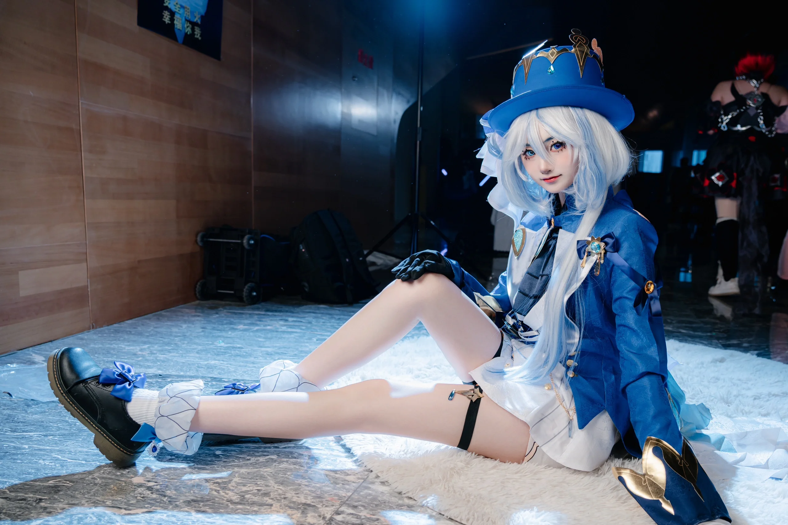 【芙宁娜cos】原神水神降临，镜头下的凡人之躯比肩神明 - 第 7 张