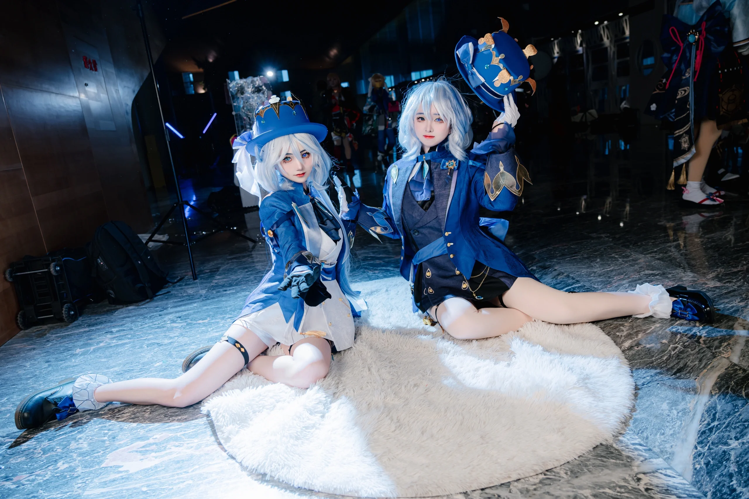 【芙宁娜cos】原神水神降临，镜头下的凡人之躯比肩神明 - 第 9 张