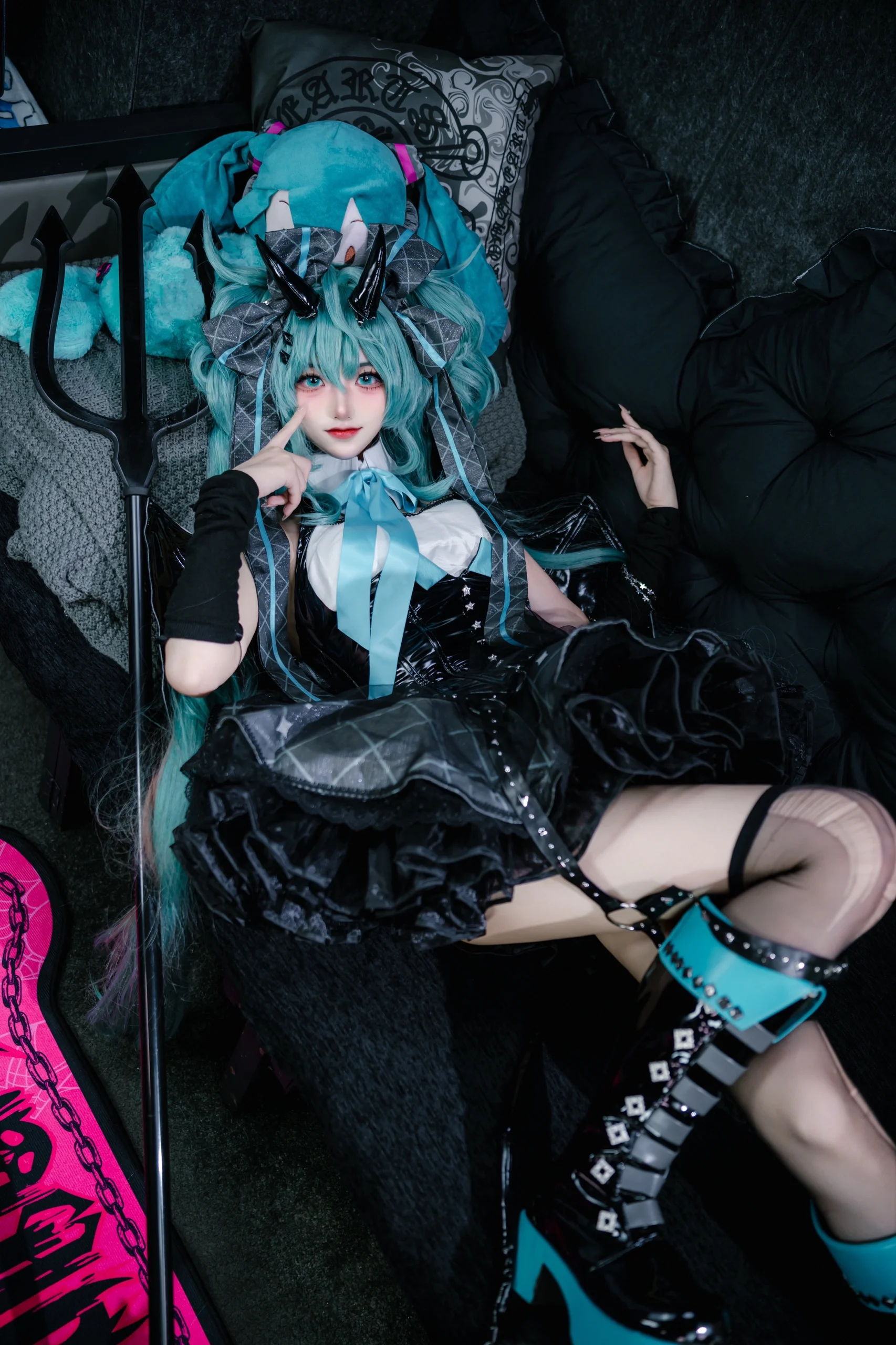 【初音未來cos】暗黑小魔女的硬核自拍記錄 - 第 2 張