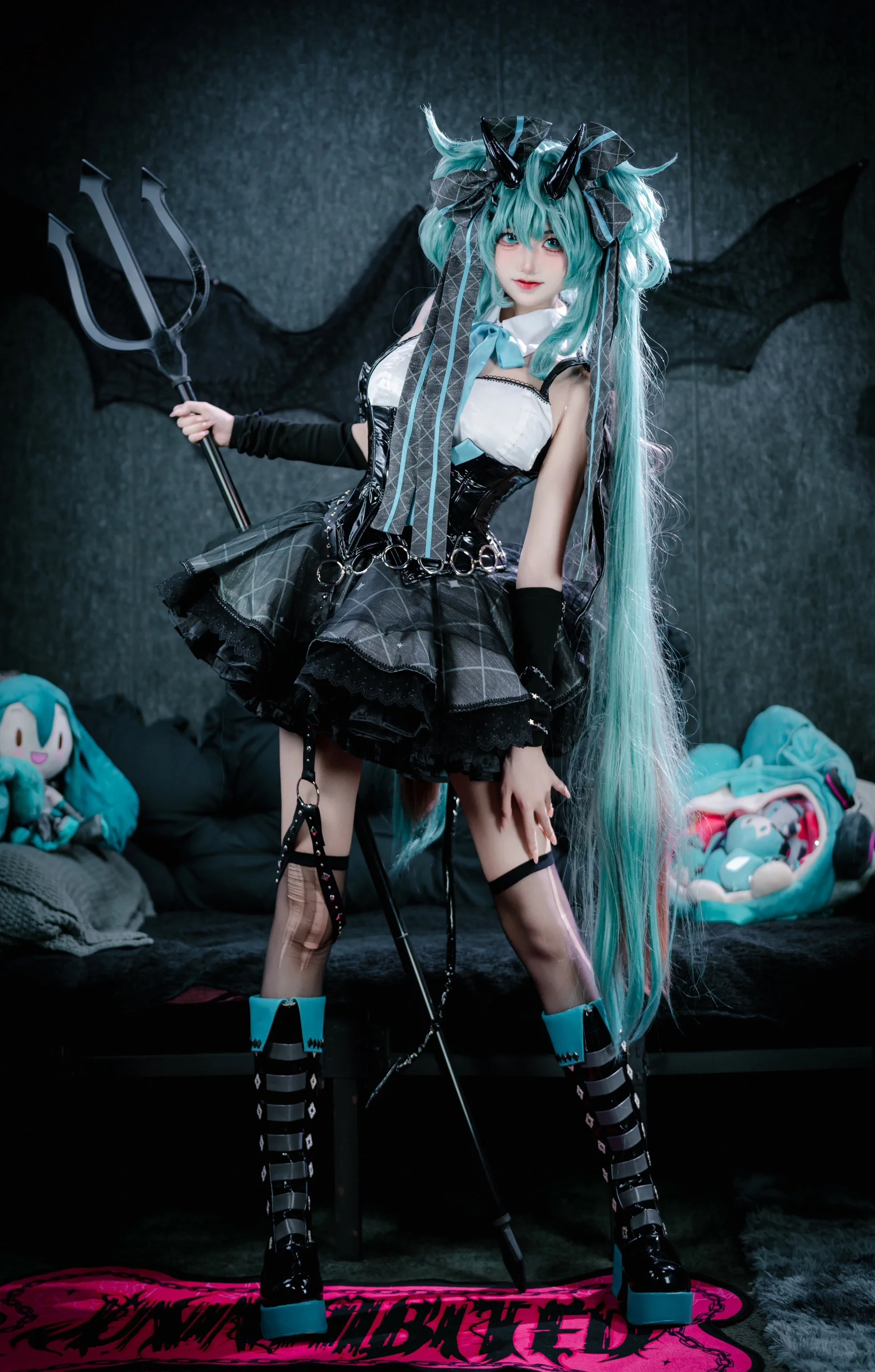 【初音未來cos】暗黑小魔女的硬核自拍記錄 - 第 3 張