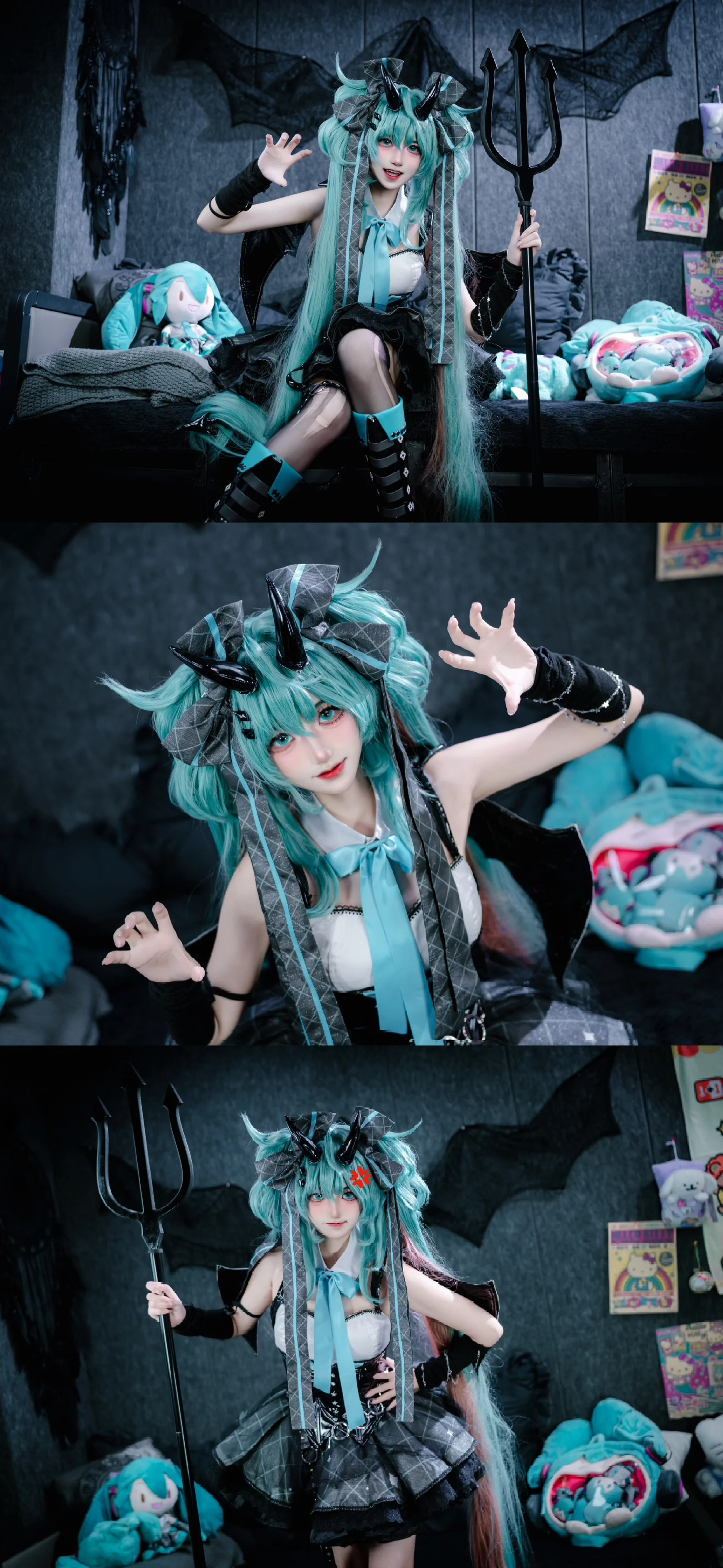 【初音未來cos】暗黑小魔女的硬核自拍記錄 - 第 6 張