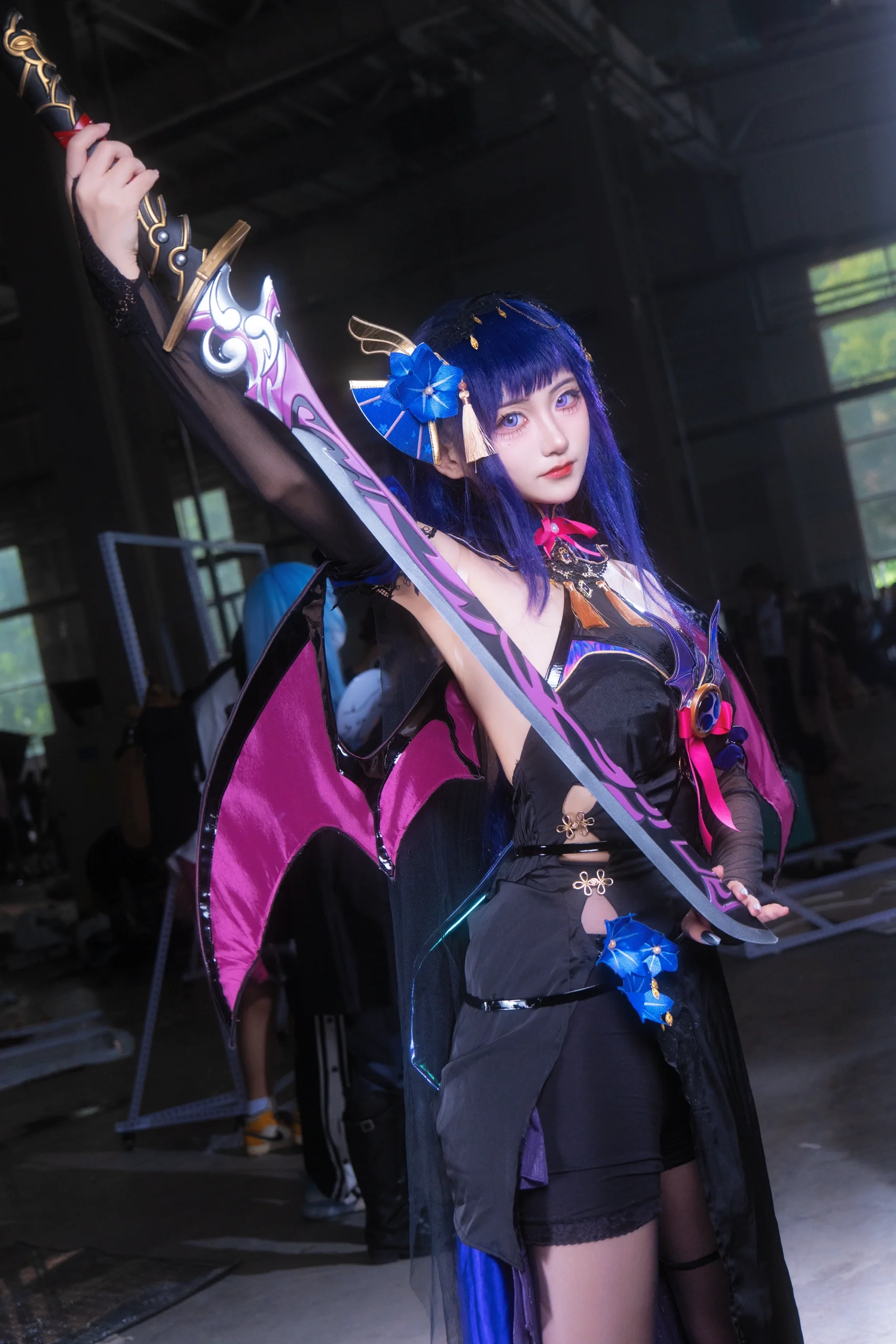 【雷电将军cos】稻妻的雷光与魅魔的诱惑 - 第 5 张