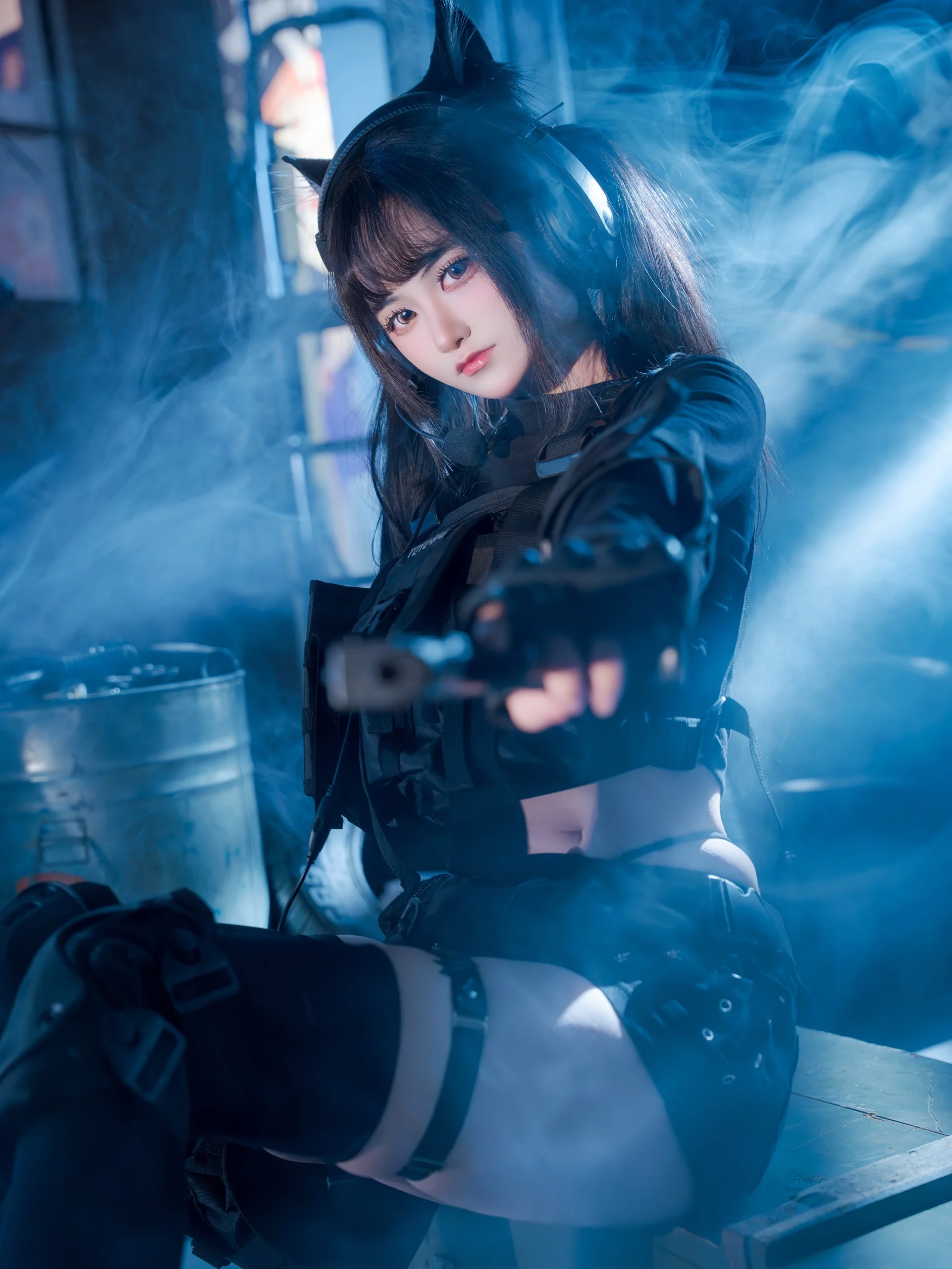 硬核战术风穿搭，秒变又飒又酷的武装少女 - 第 2 张