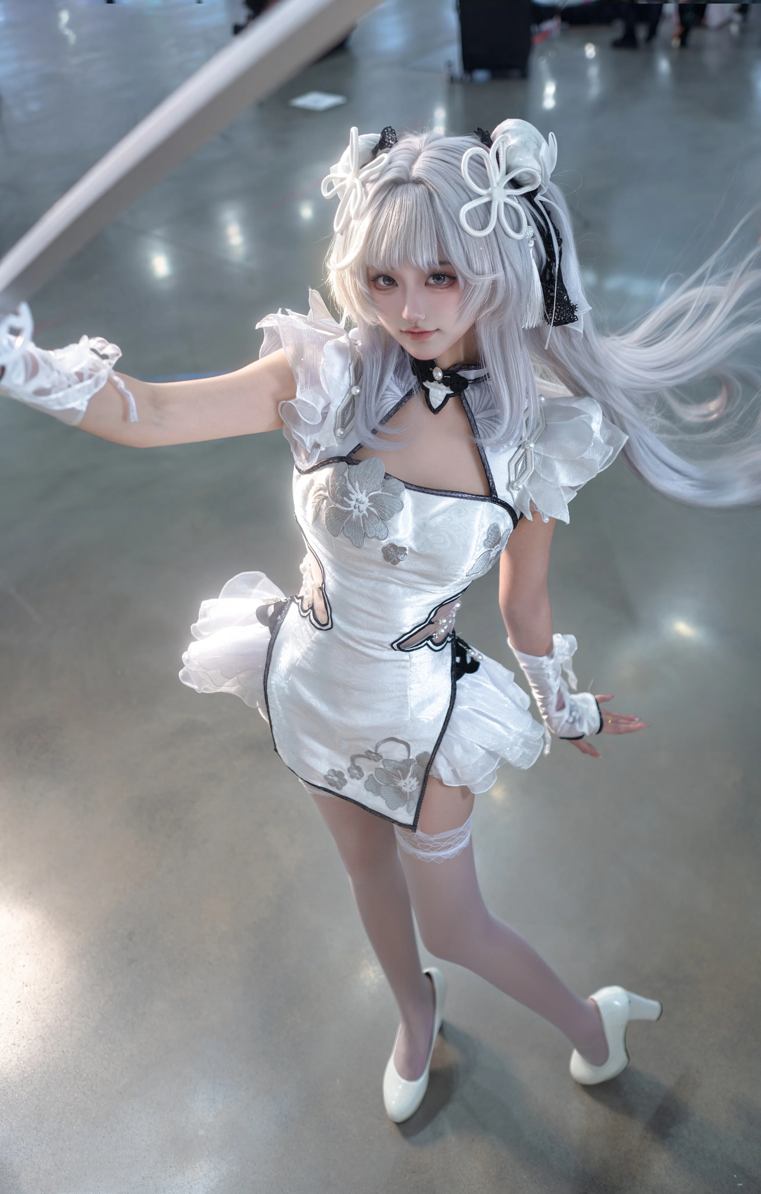 【殷紫萍cos】永劫无间里的玉髓冰心，长春漫展场照来啦