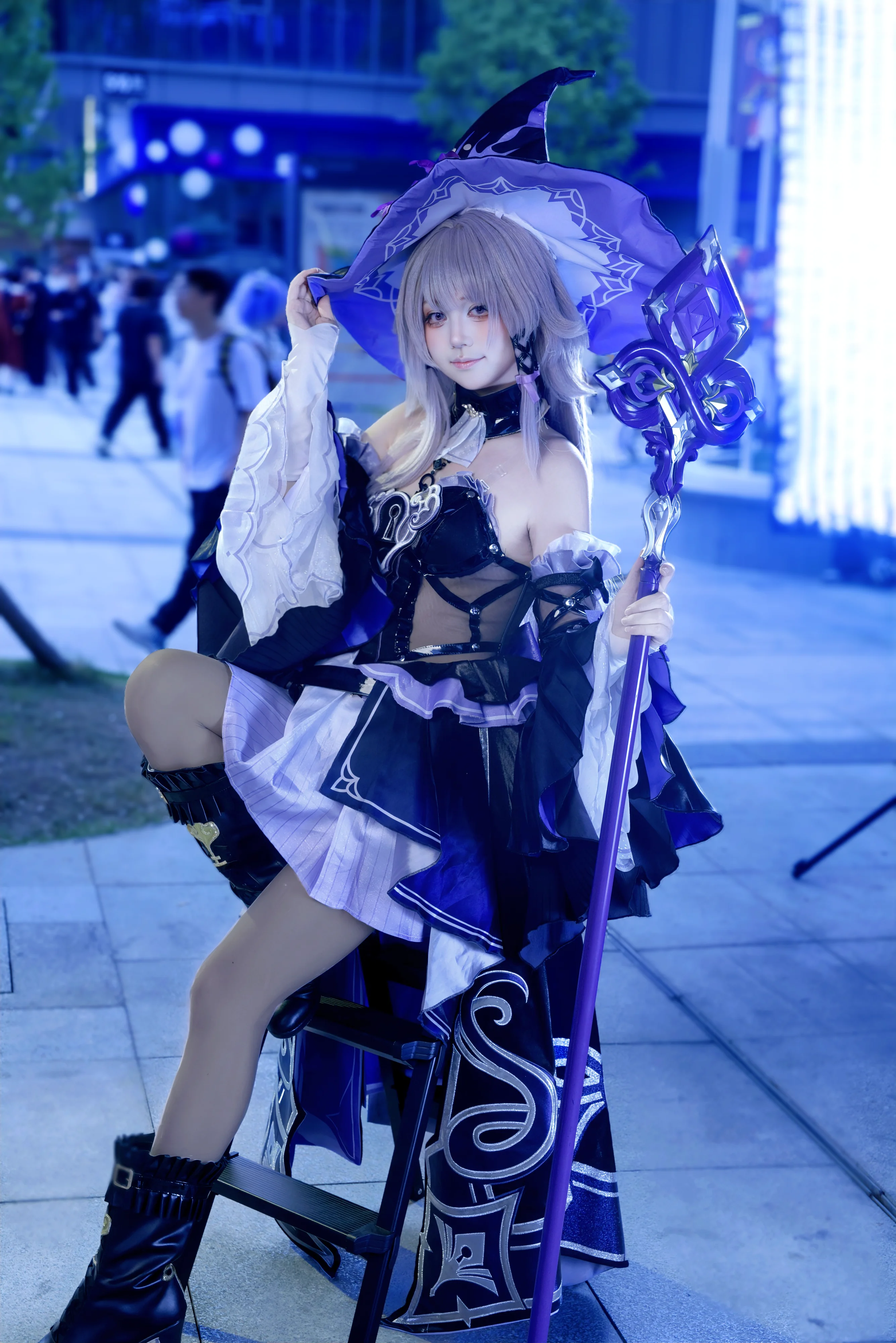 【大黑塔cos】崩壞星穹鐵道中的智慧與神秘，還原魔法師裝束