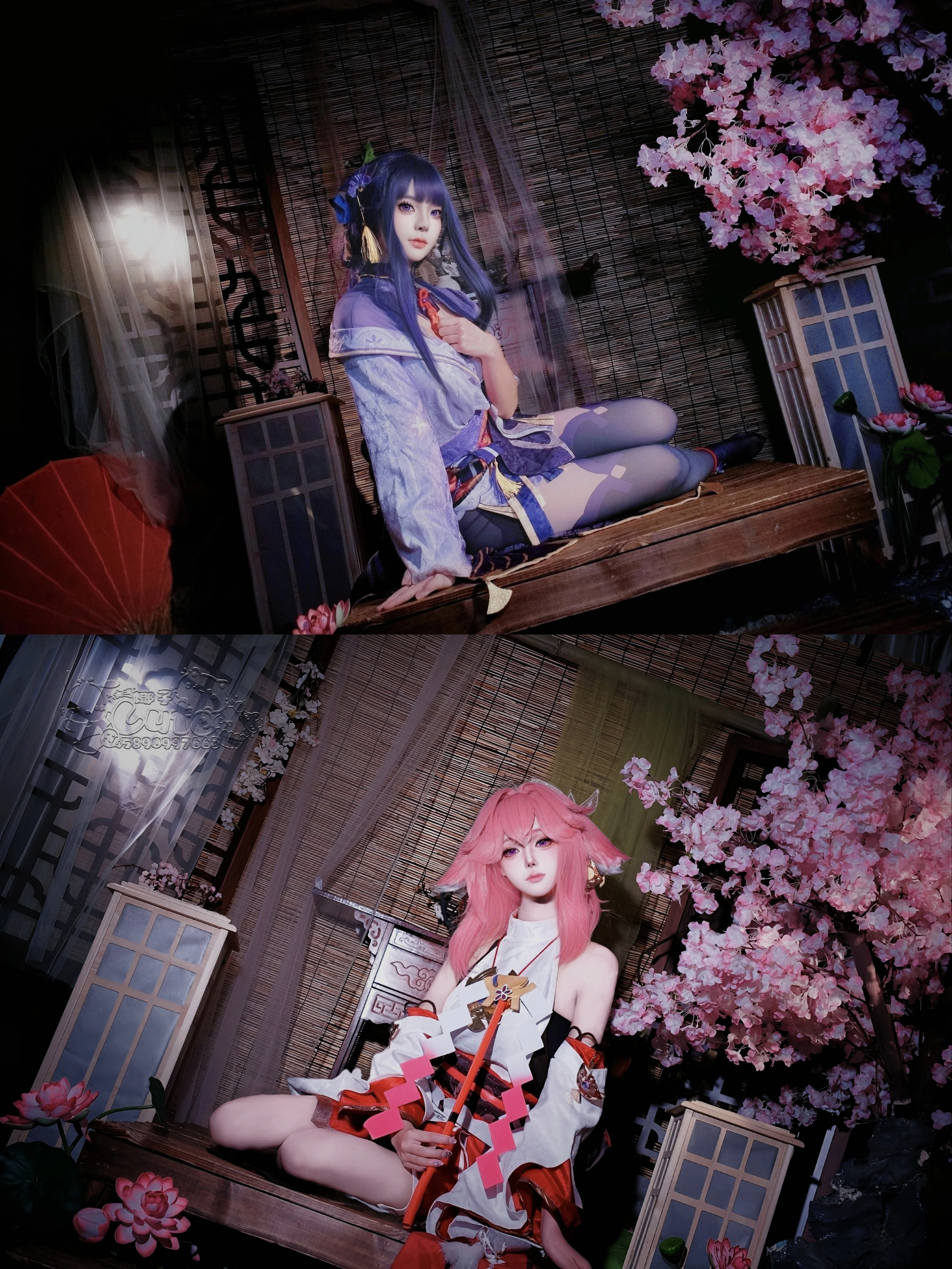 【八重神子cos】原神鳴神組的日式主題棚拍分享 - 第 1 張