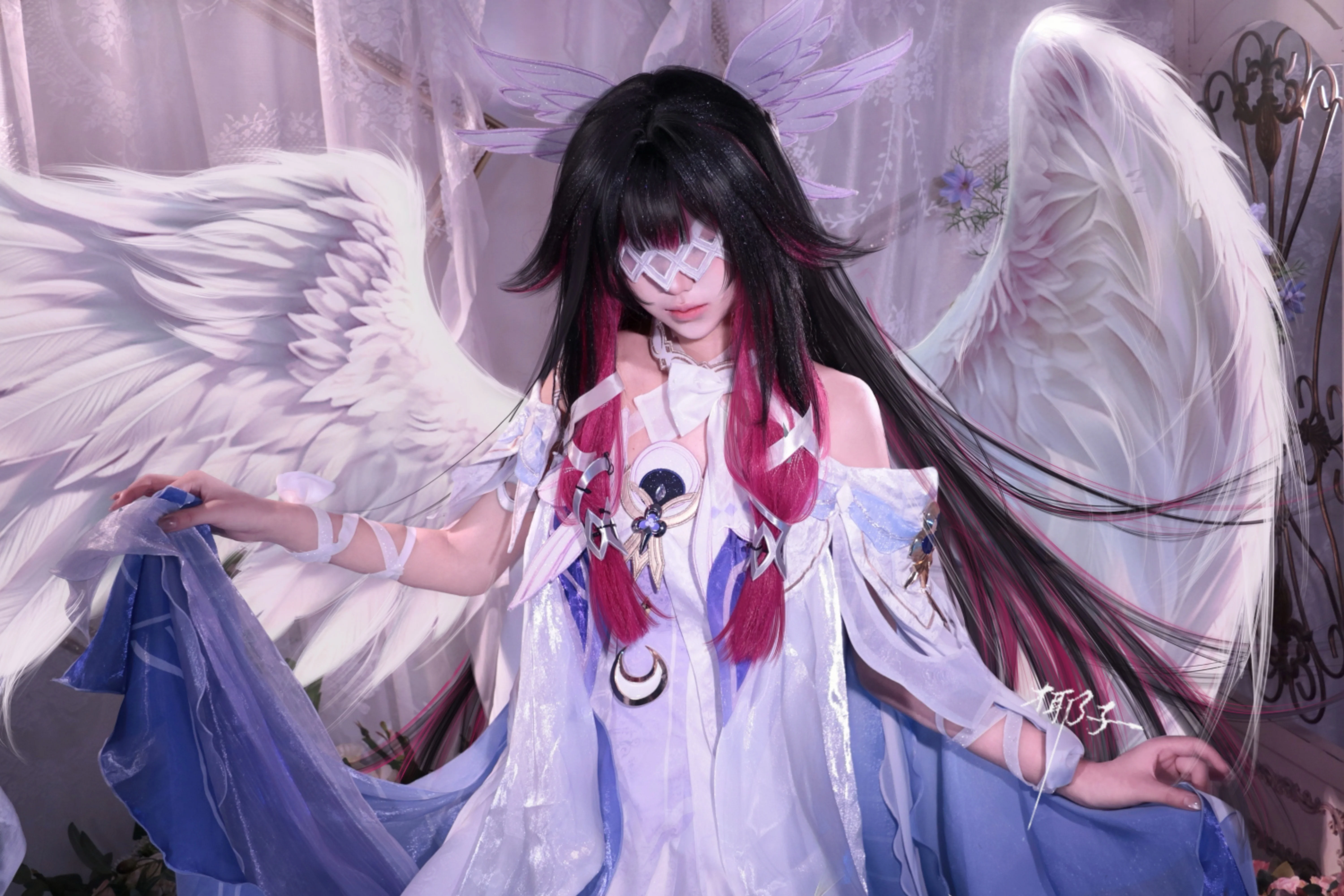 【哥倫比婭cos】原神中少女的虔誠與罪惡