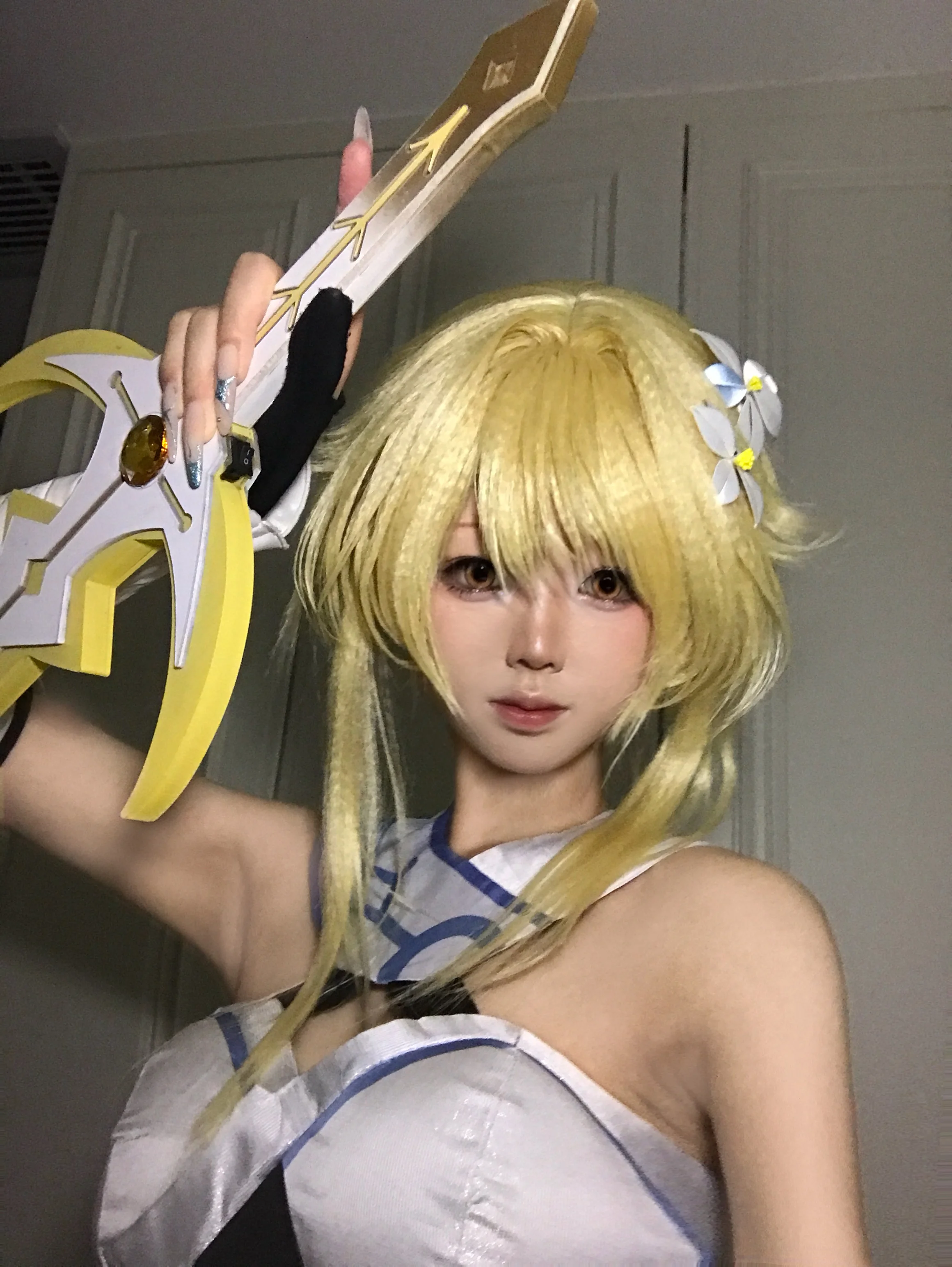 【荧cos】原神旅行者的自然感日常