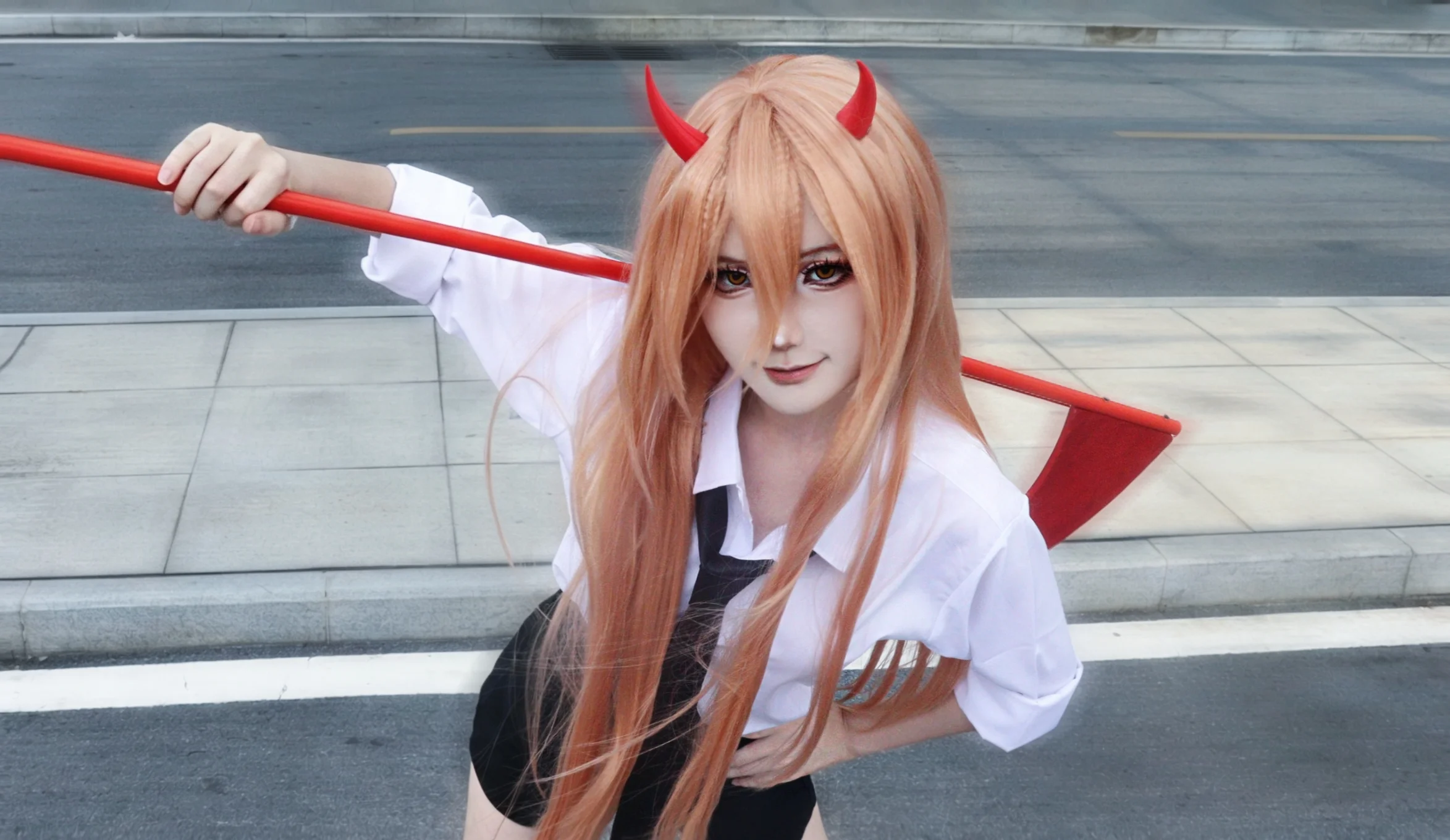 【帕瓦cos】电锯人血之魔人现场还原 - 第 1 张