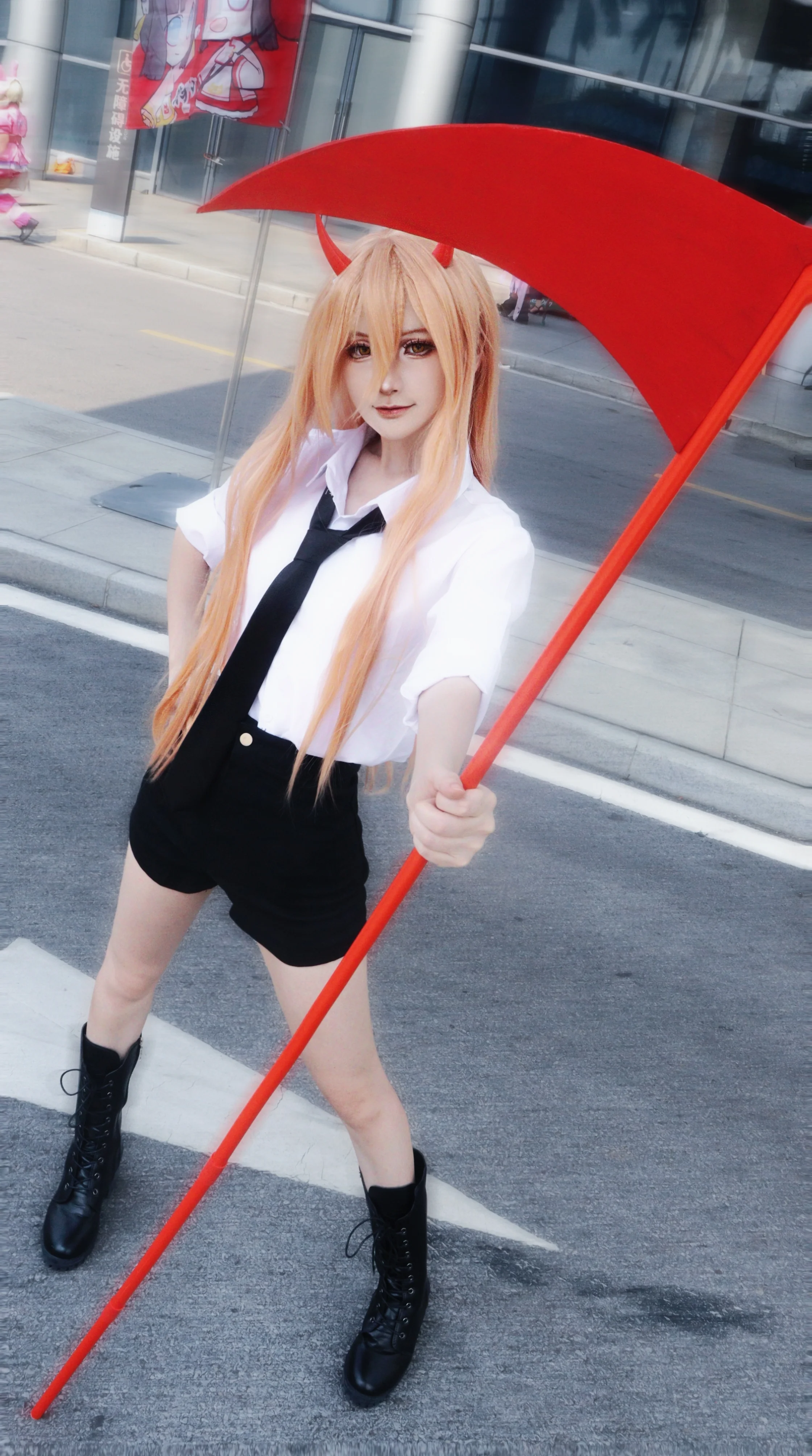 【帕瓦cos】电锯人血之魔人现场还原 - 第 2 张
