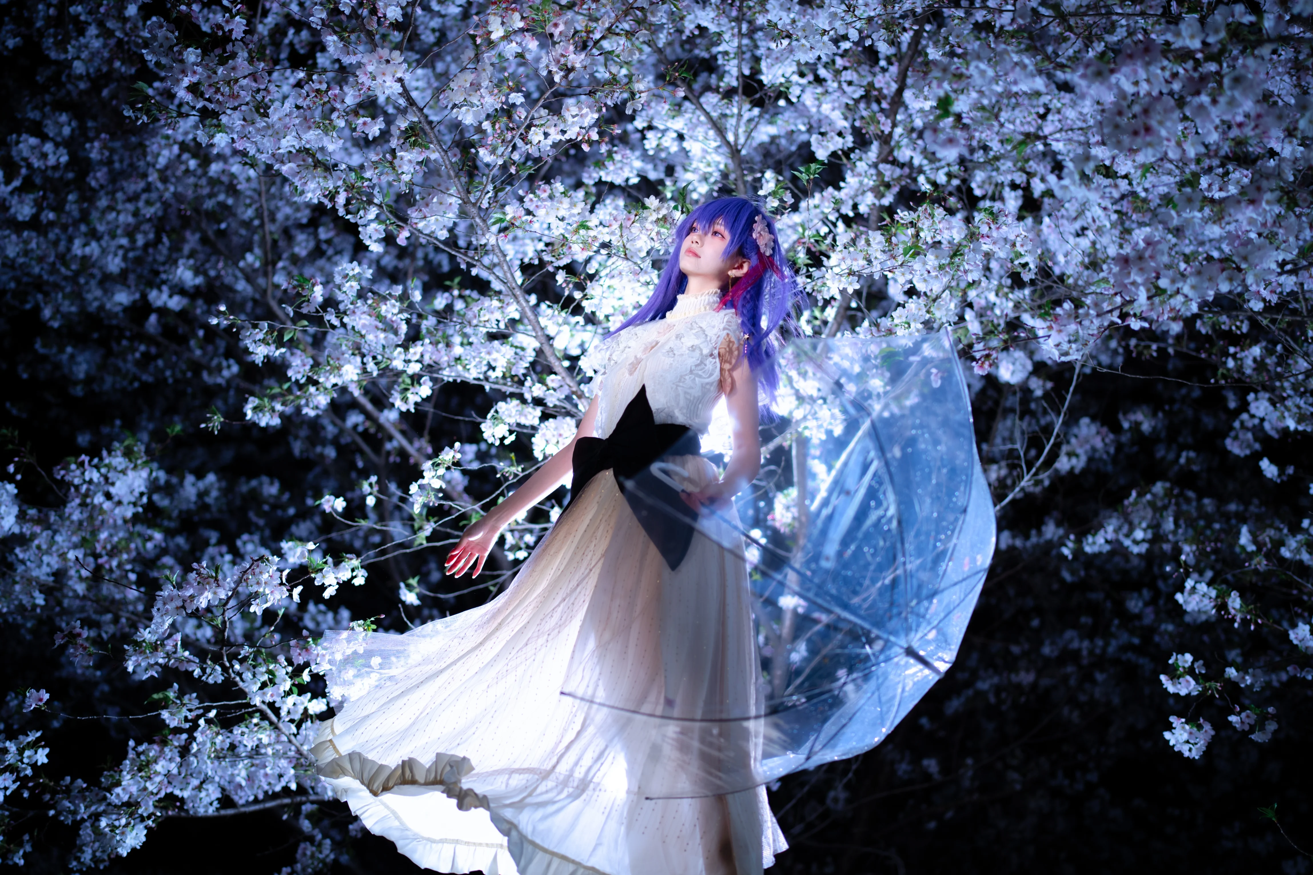 【间桐樱cos】夜樱与雨天中的Fate/Grand Order拍摄记录