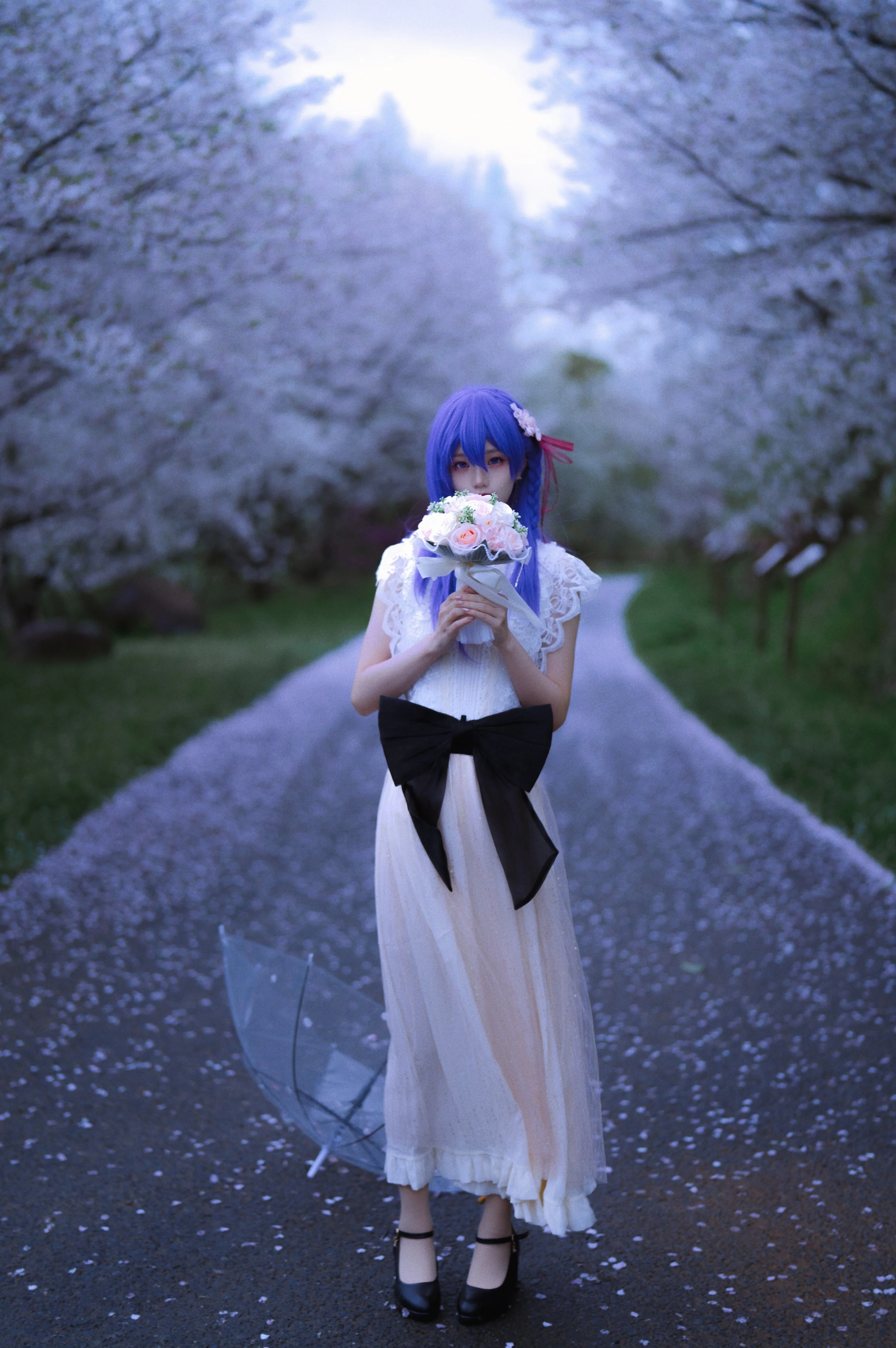 【间桐樱cos】夜樱与雨天中的Fate/Grand Order拍摄记录 - 第 5 张