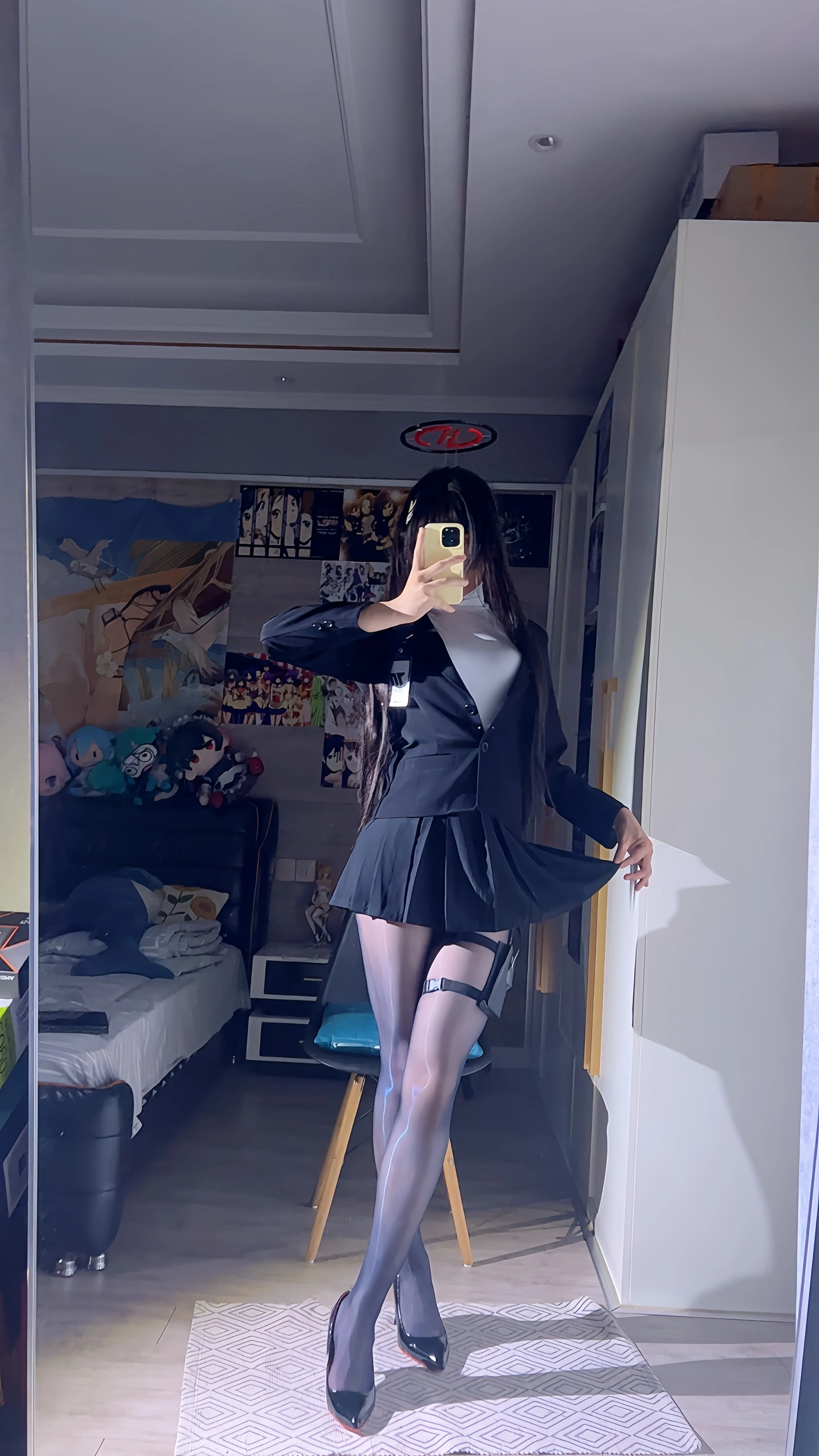 【调月莉音cos】蔚蓝档案千年大姐头的日常穿搭尝试 - 第 1 张