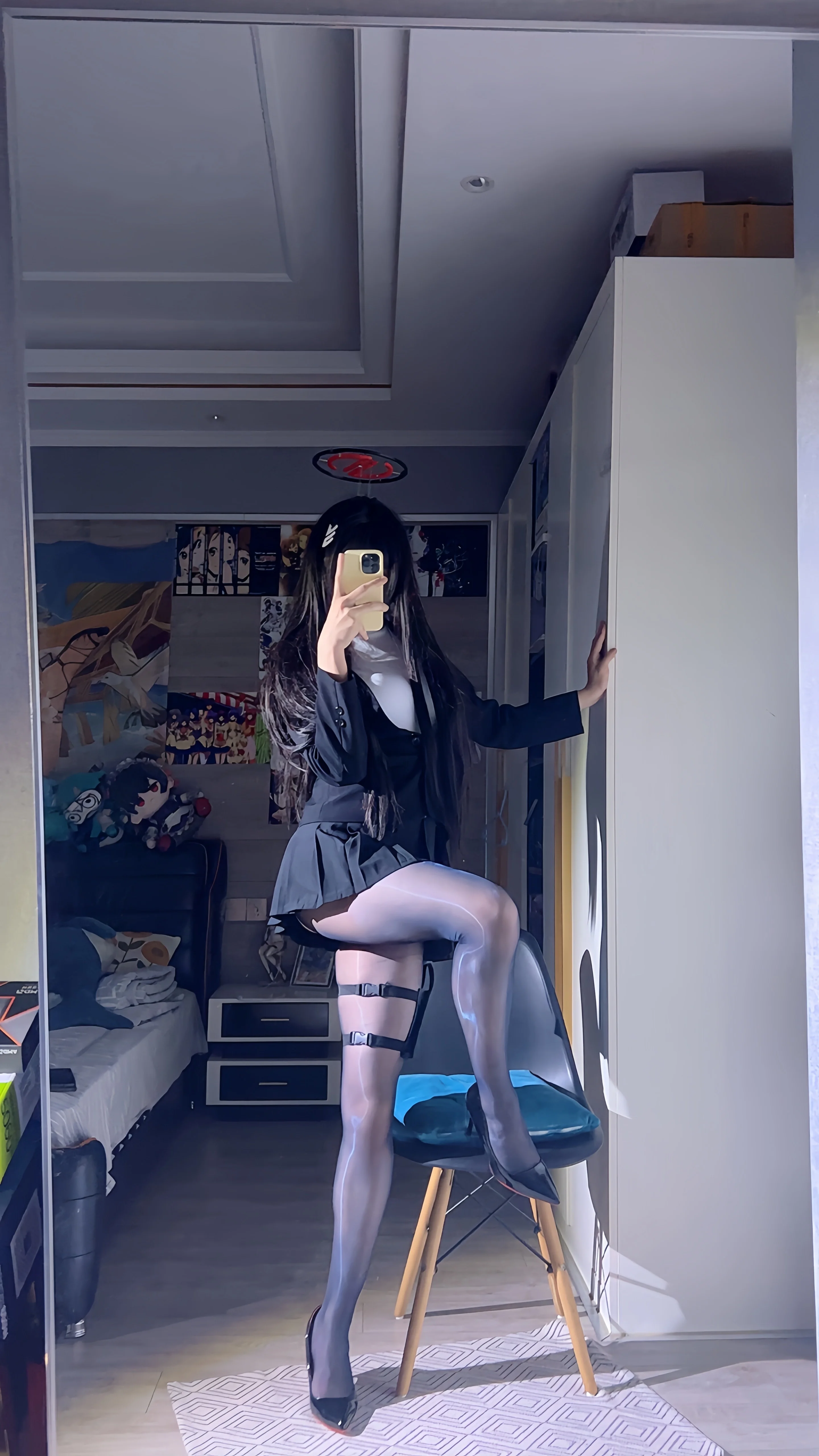 【调月莉音cos】蔚蓝档案千年大姐头的日常穿搭尝试 - 第 2 张