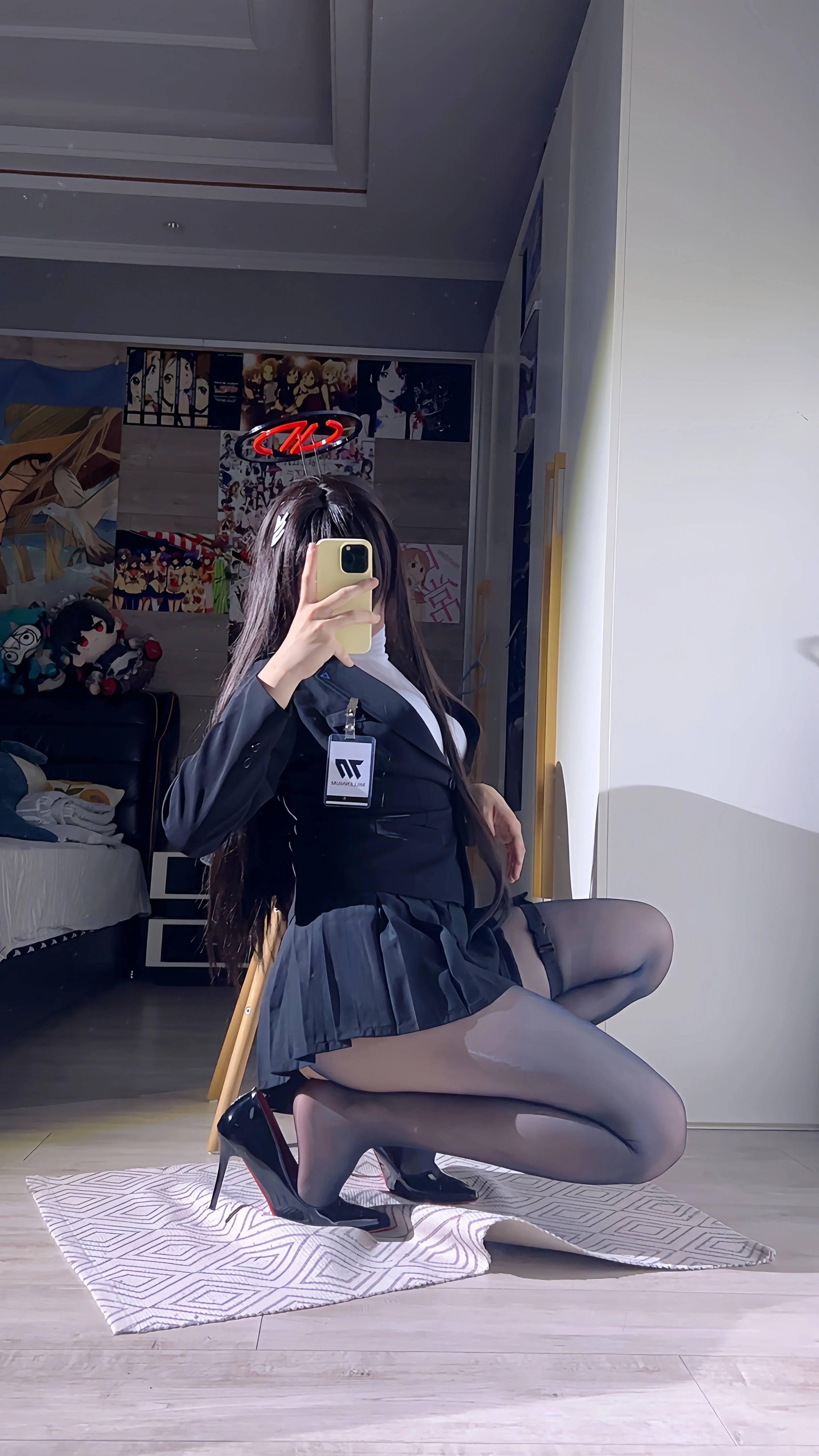 【调月莉音cos】蔚蓝档案千年大姐头的日常穿搭尝试 - 第 3 张