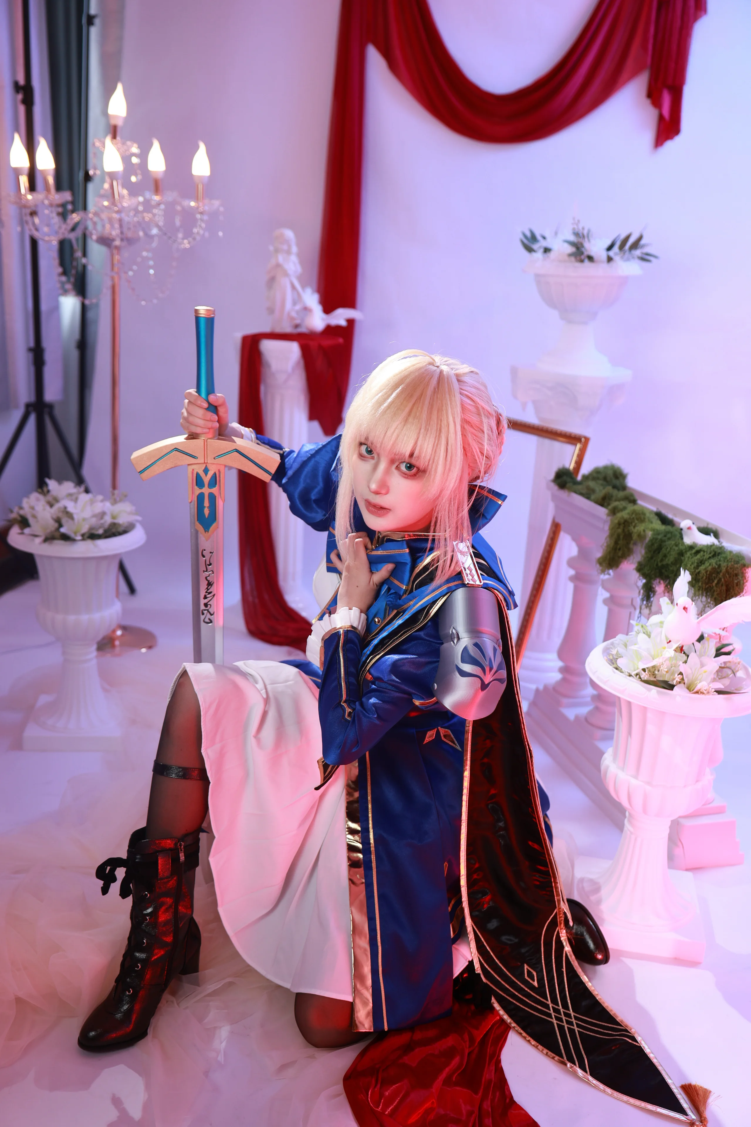 【Altria Cosplay】Honkai: Star Rail x Fate Collab, The Moment of Signing the Contract with the Counter Force - Image 1