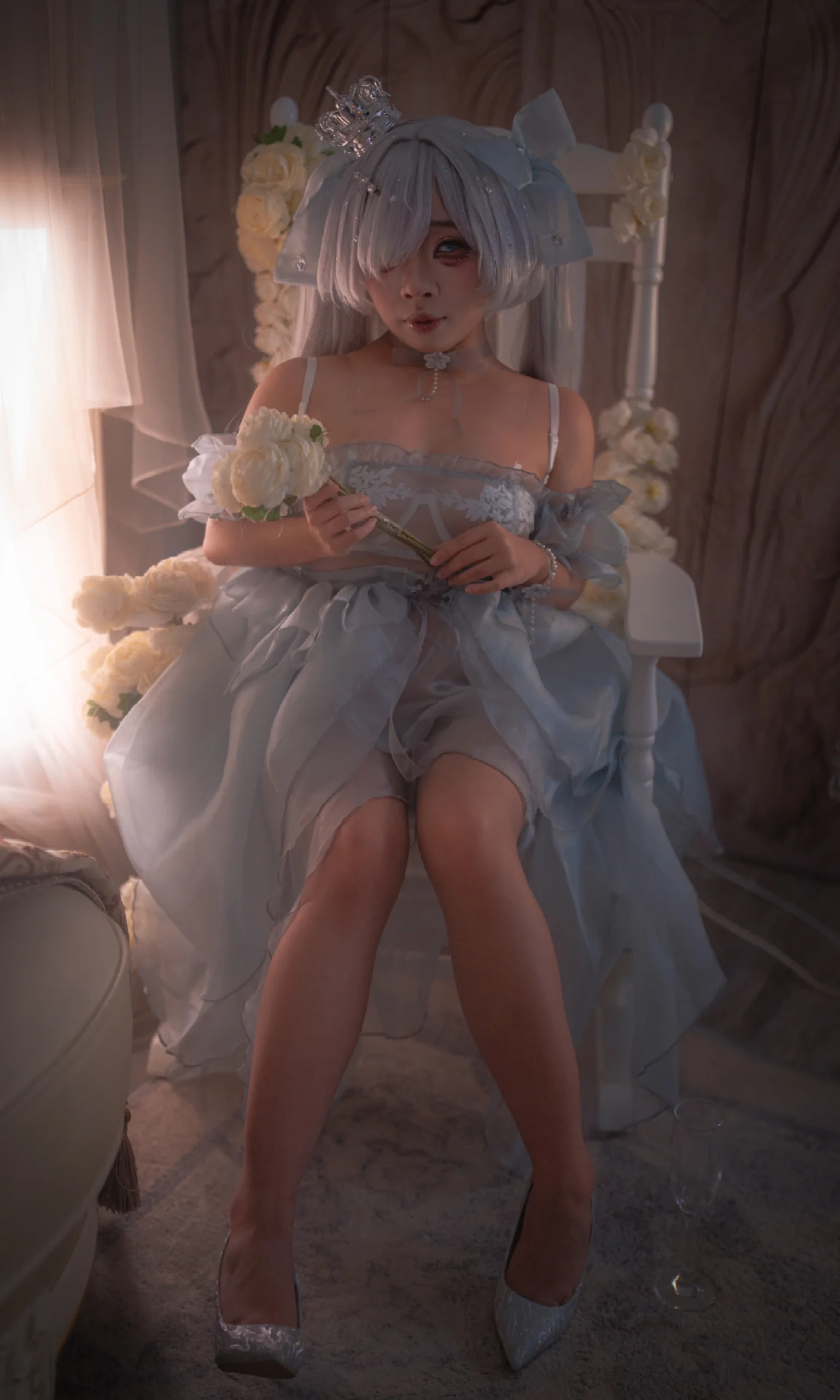 【灰姑娘cos】胜利女神nikke的逆光瞬间 - 第 2 张