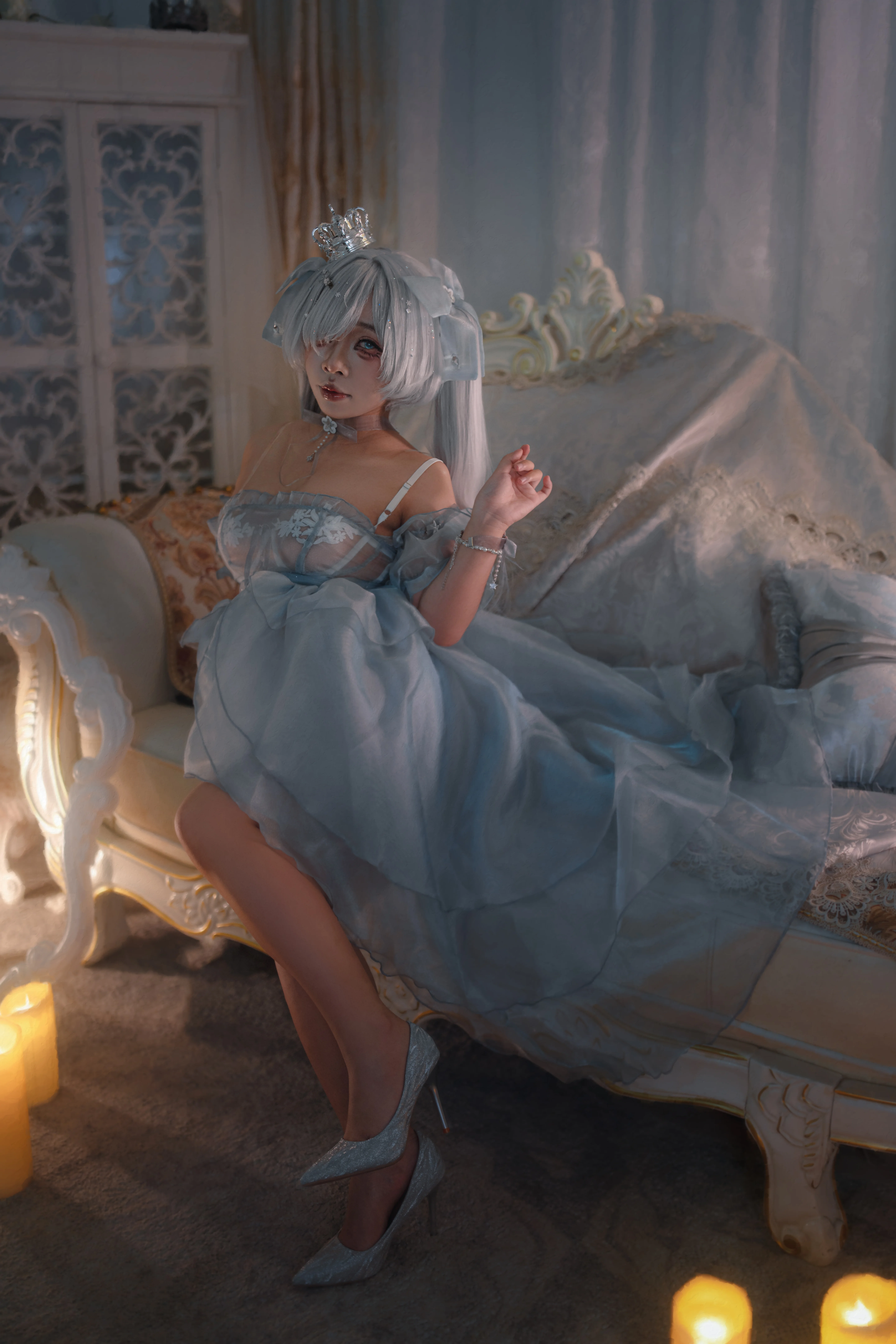 【灰姑娘cos】胜利女神nikke的逆光瞬间 - 第 8 张