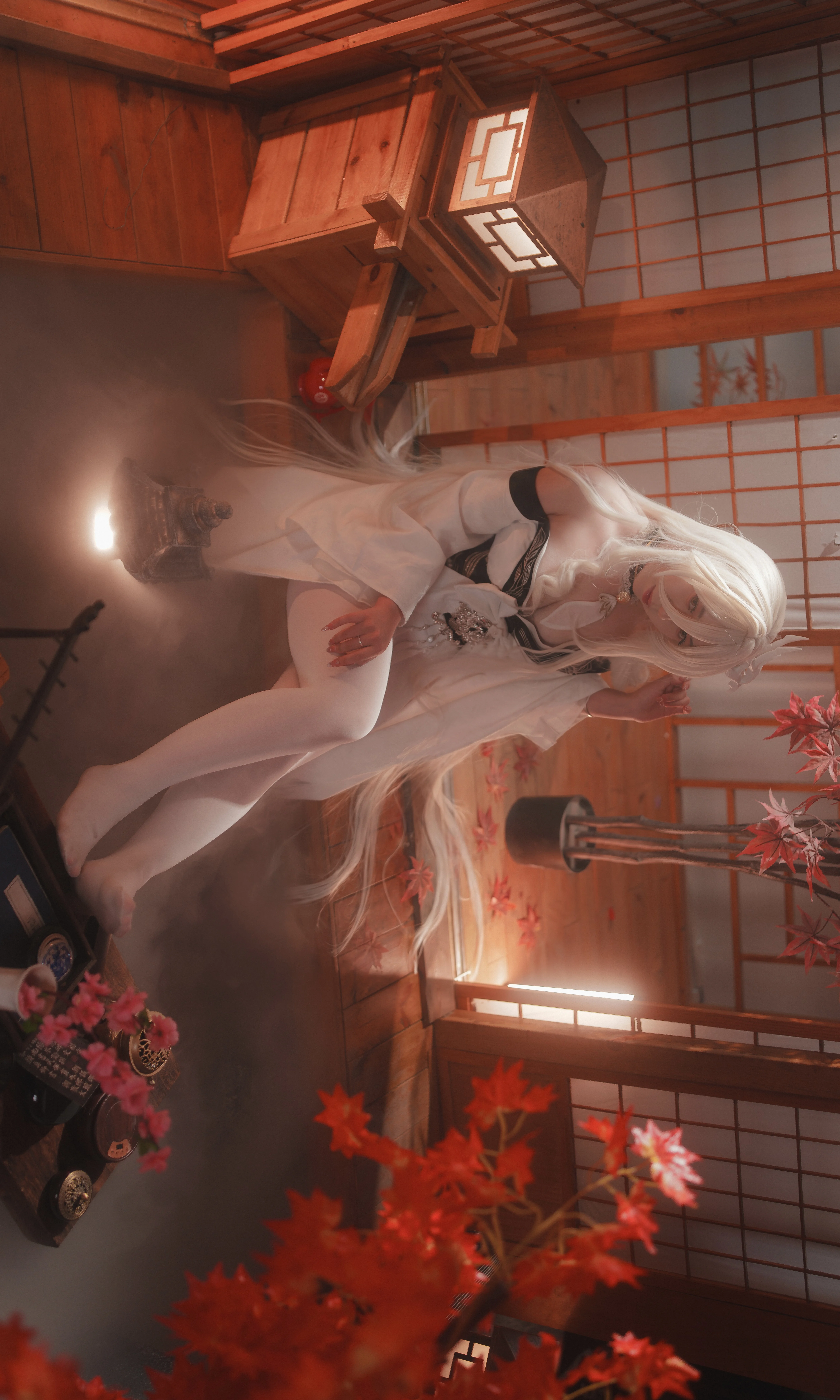 【白鳳 コスプレ】アズールレーン 紅叶の和風セットに咲く白鳳 - 3 枚目