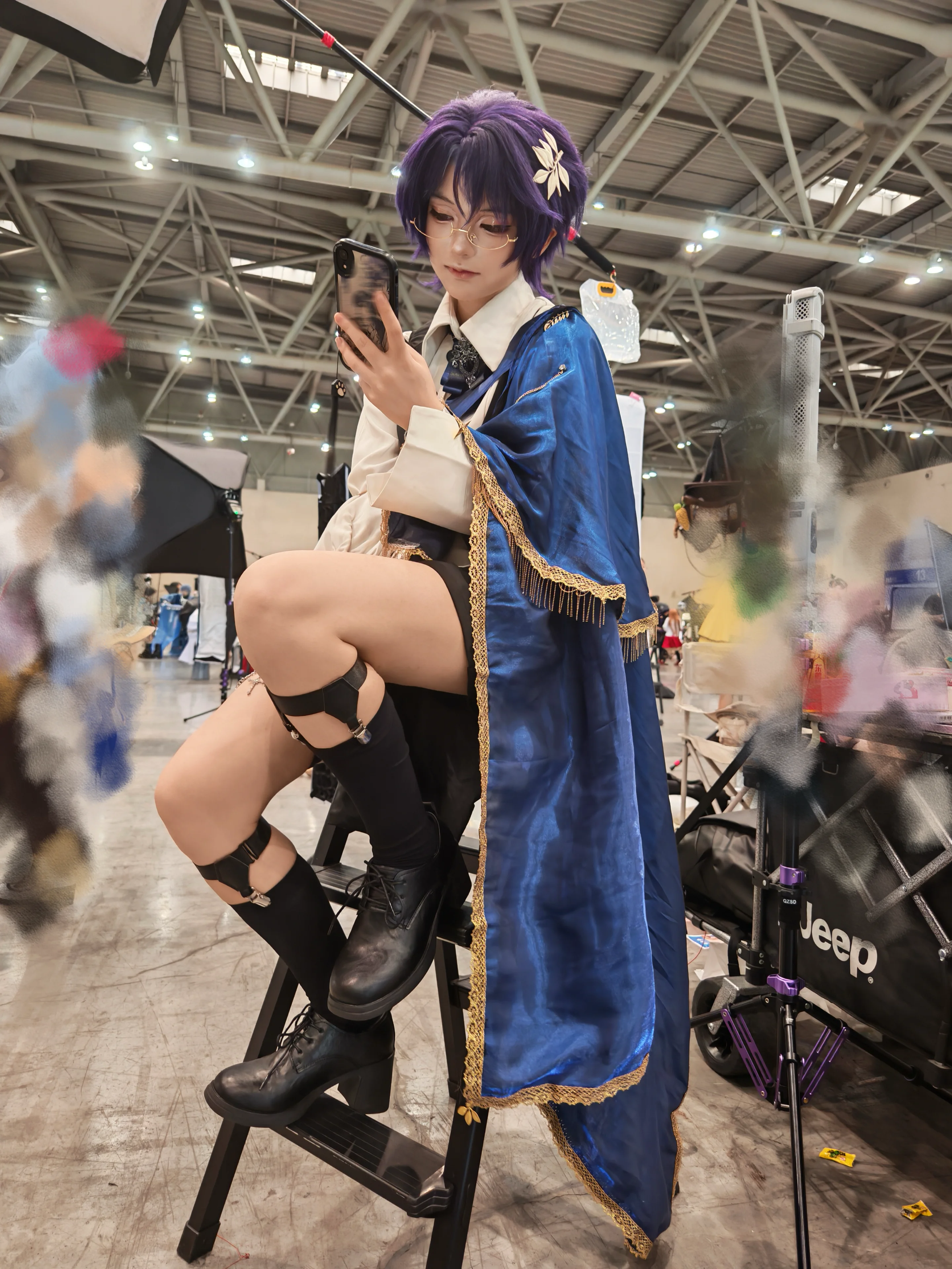 【真理医生cos】漫展角落里的摸鱼时光