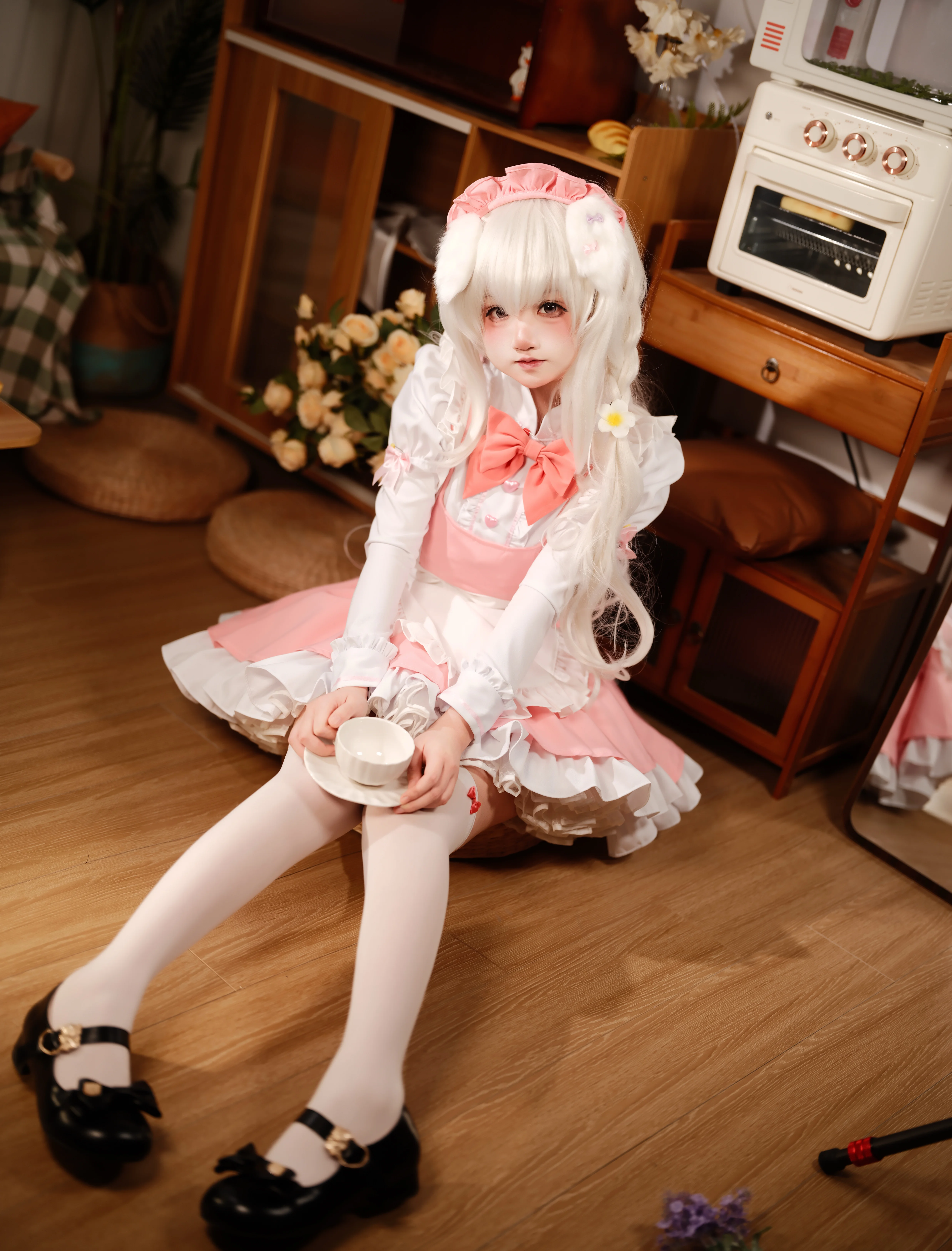 【御园莓华cos】在巧克甜恋的午后，来一场女仆的治愈下午茶 - 第 4 张