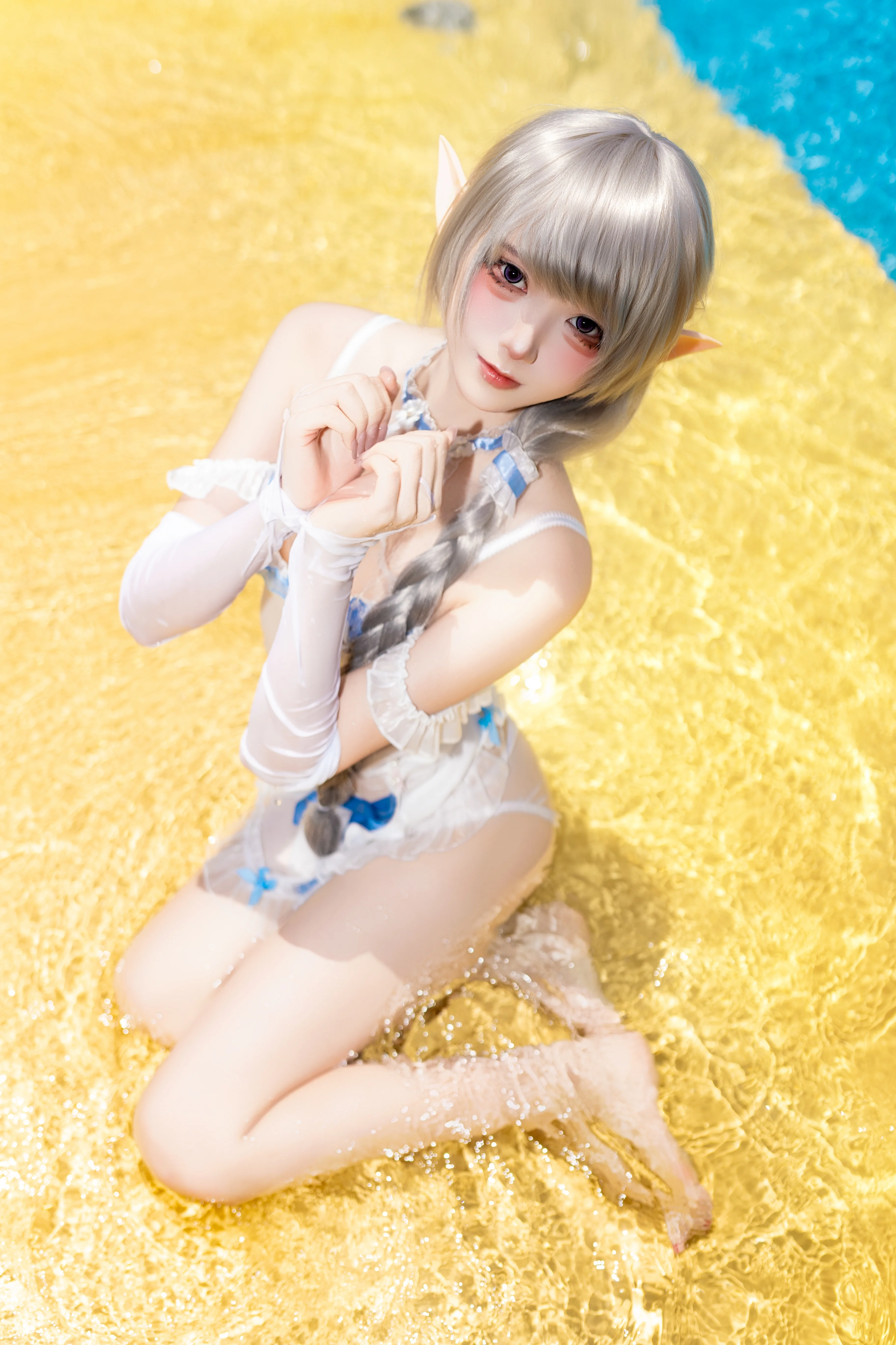 【エフェルセン コスプレ】アズールレーン夏日水着、水辺のハイクオリティ写真が爽やかに登場 - 2 枚目