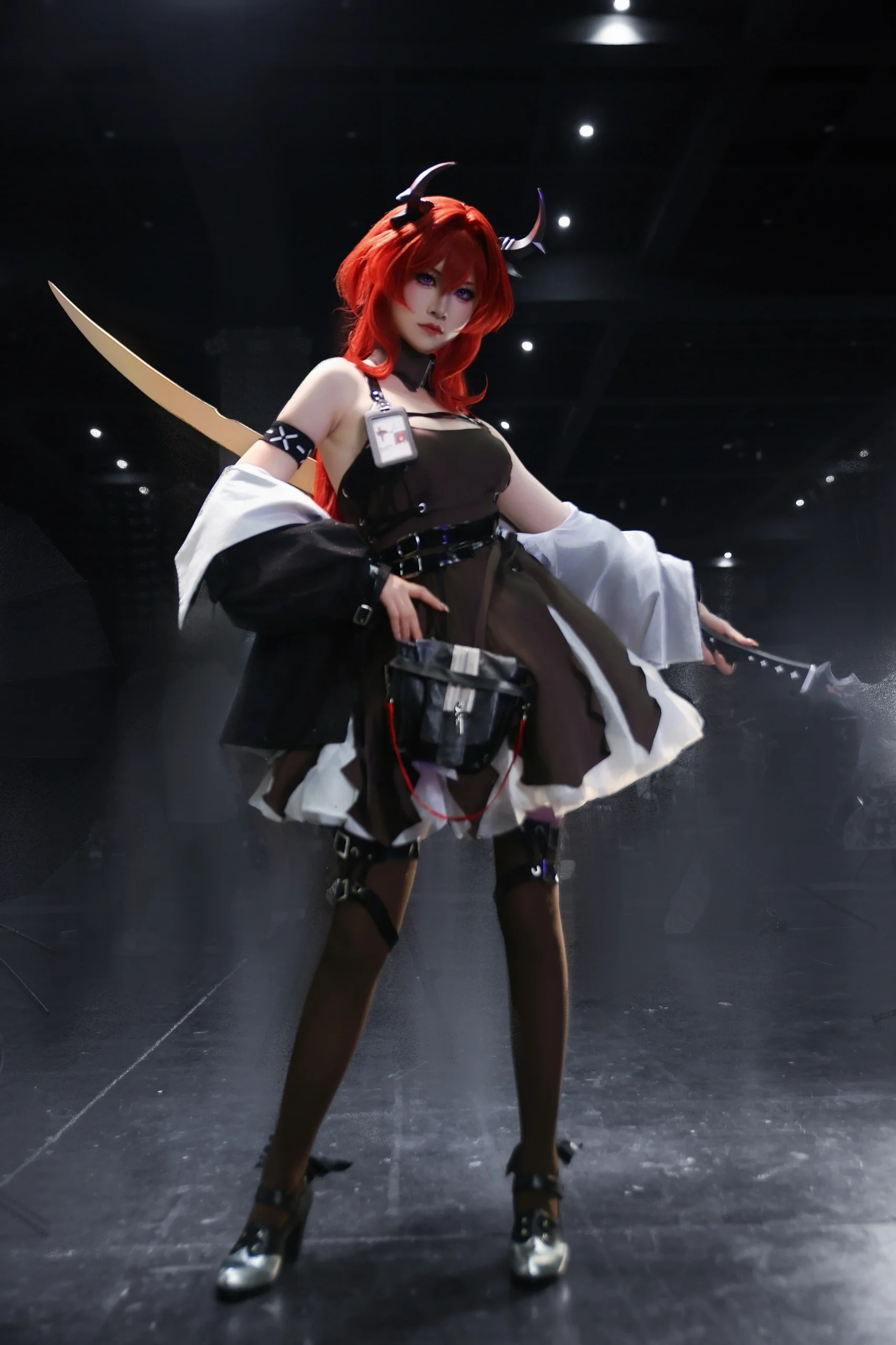 【史尔特尔cos】明日方舟 红发执剑的漫展随拍 - 第 3 张