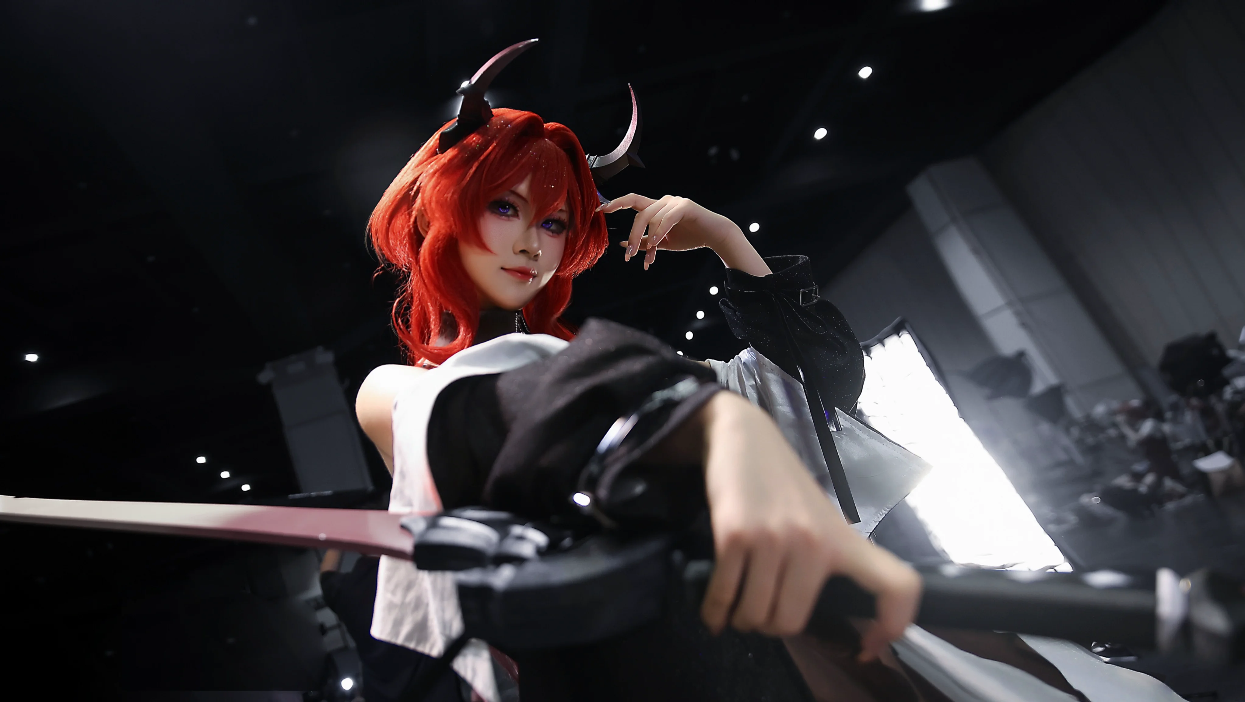 【史尔特尔cos】明日方舟 红发执剑的漫展随拍 - 第 4 张