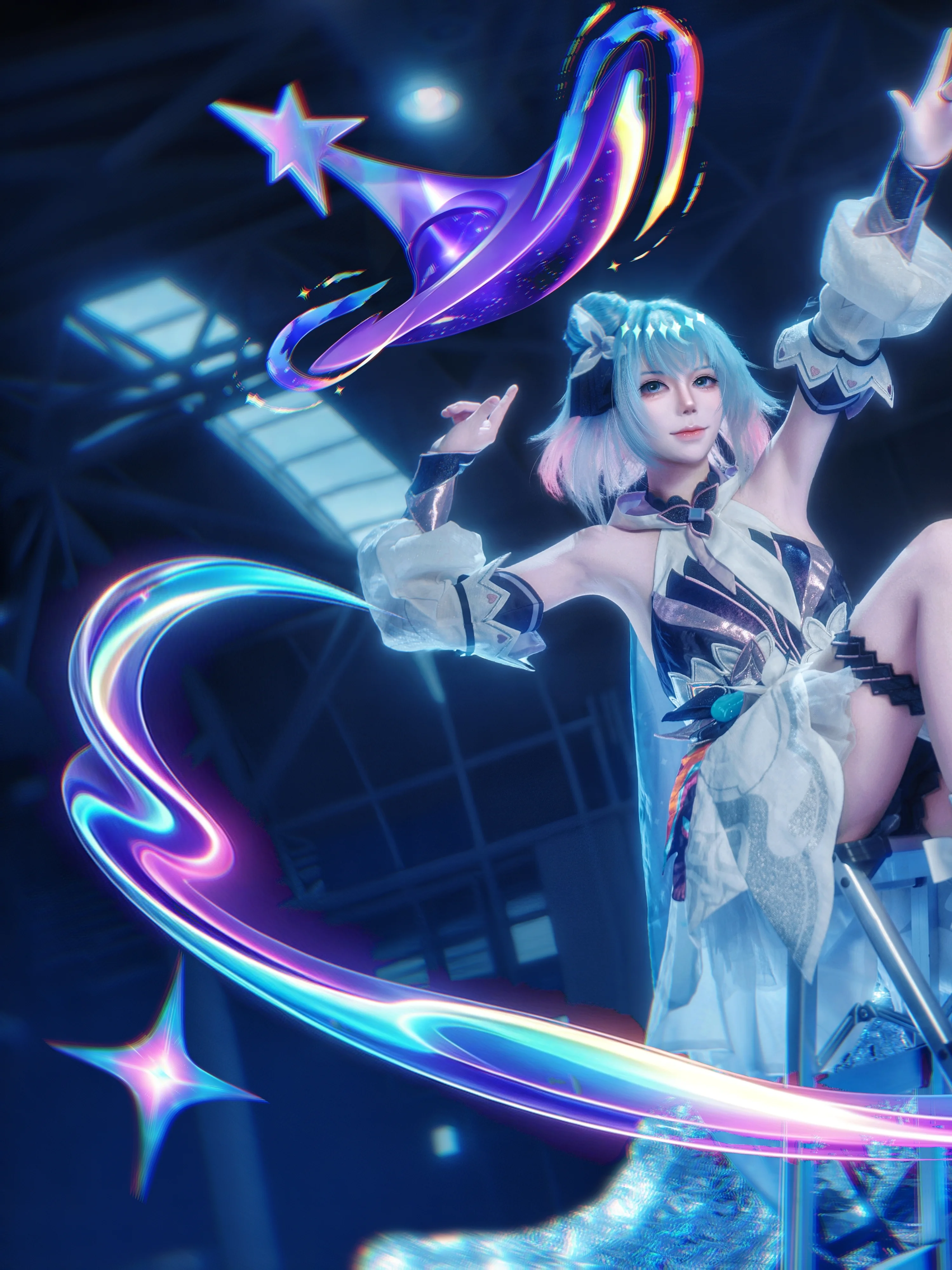 【小乔cos】王者荣耀时之魔女，勇敢前行的魔法冒险 - 第 1 张