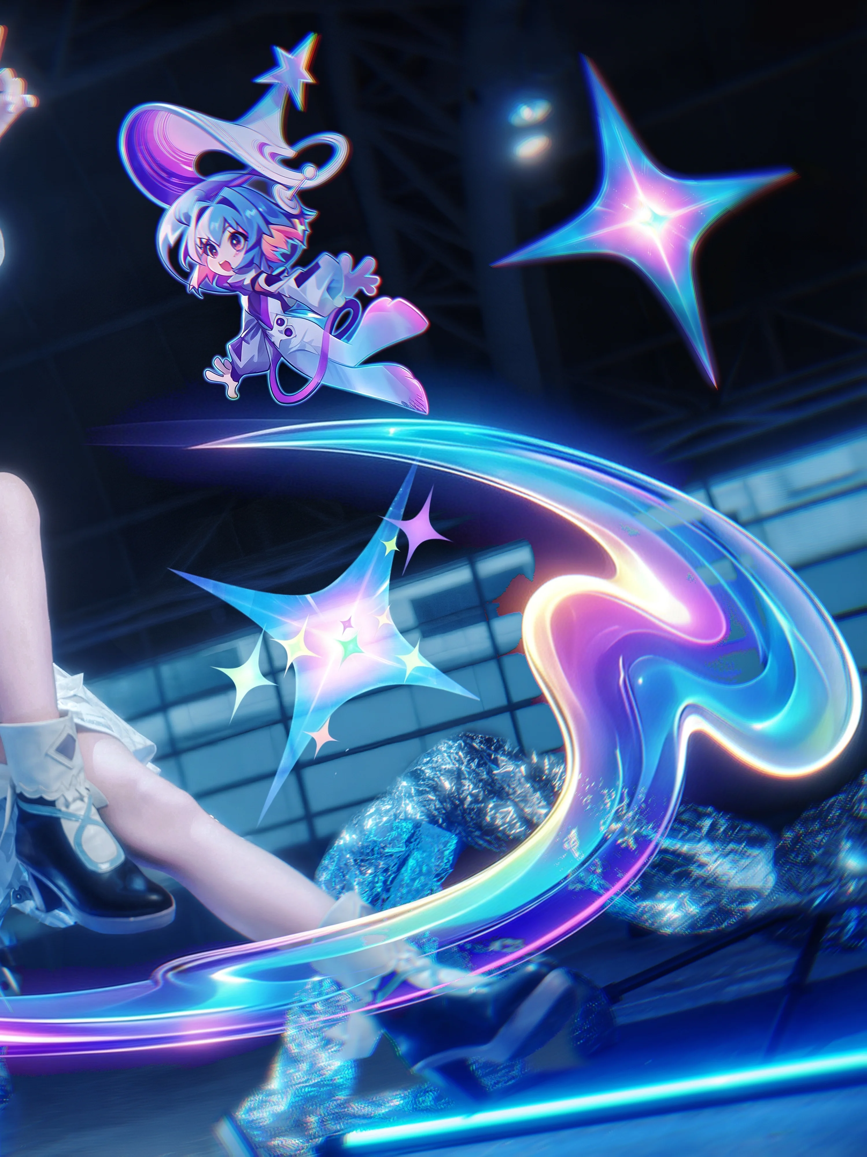 【小乔cos】王者荣耀时之魔女，勇敢前行的魔法冒险 - 第 2 张