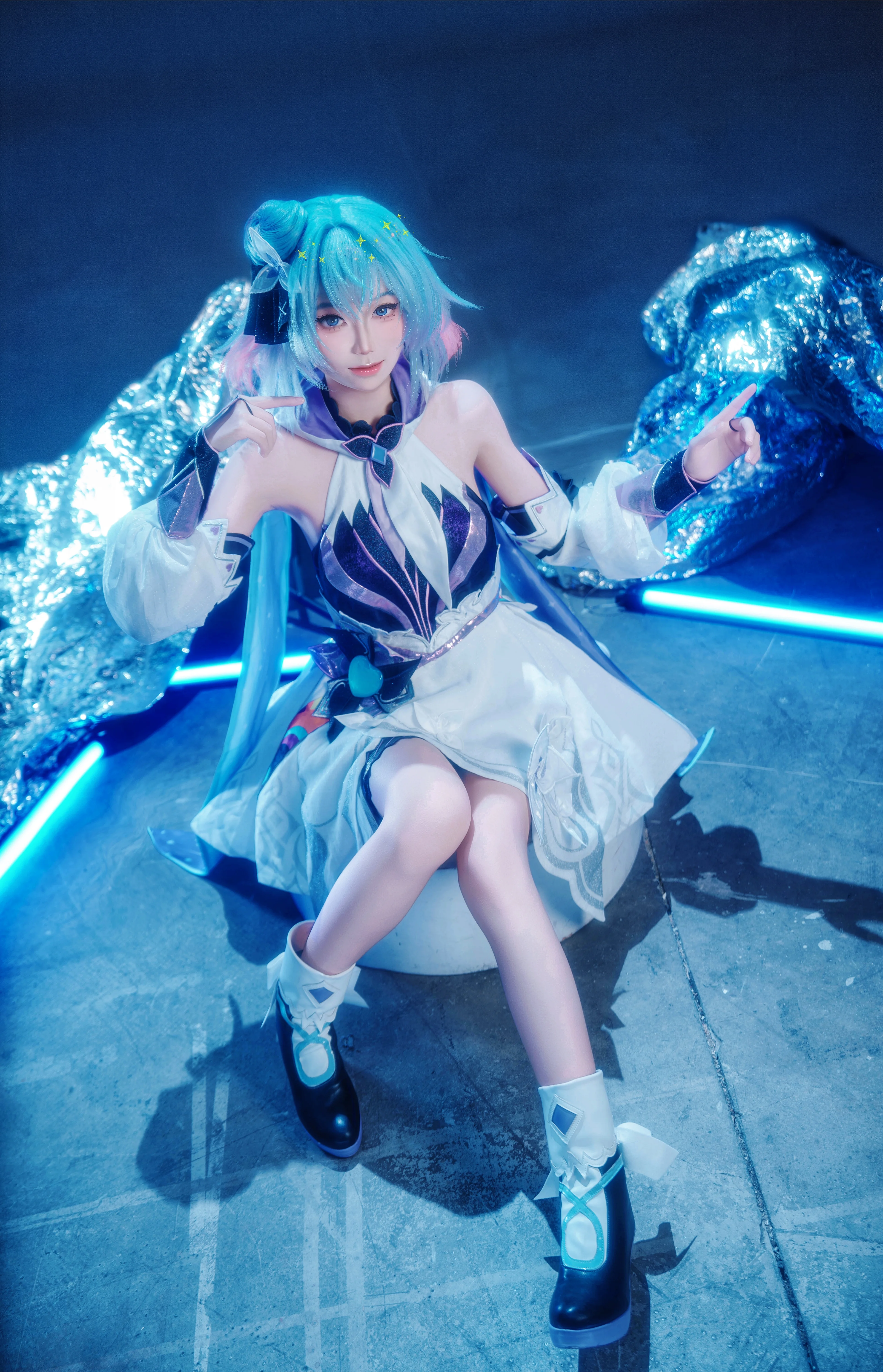 【小乔cos】时之魔女降临，此刻就是魔法时刻 - 第 2 张