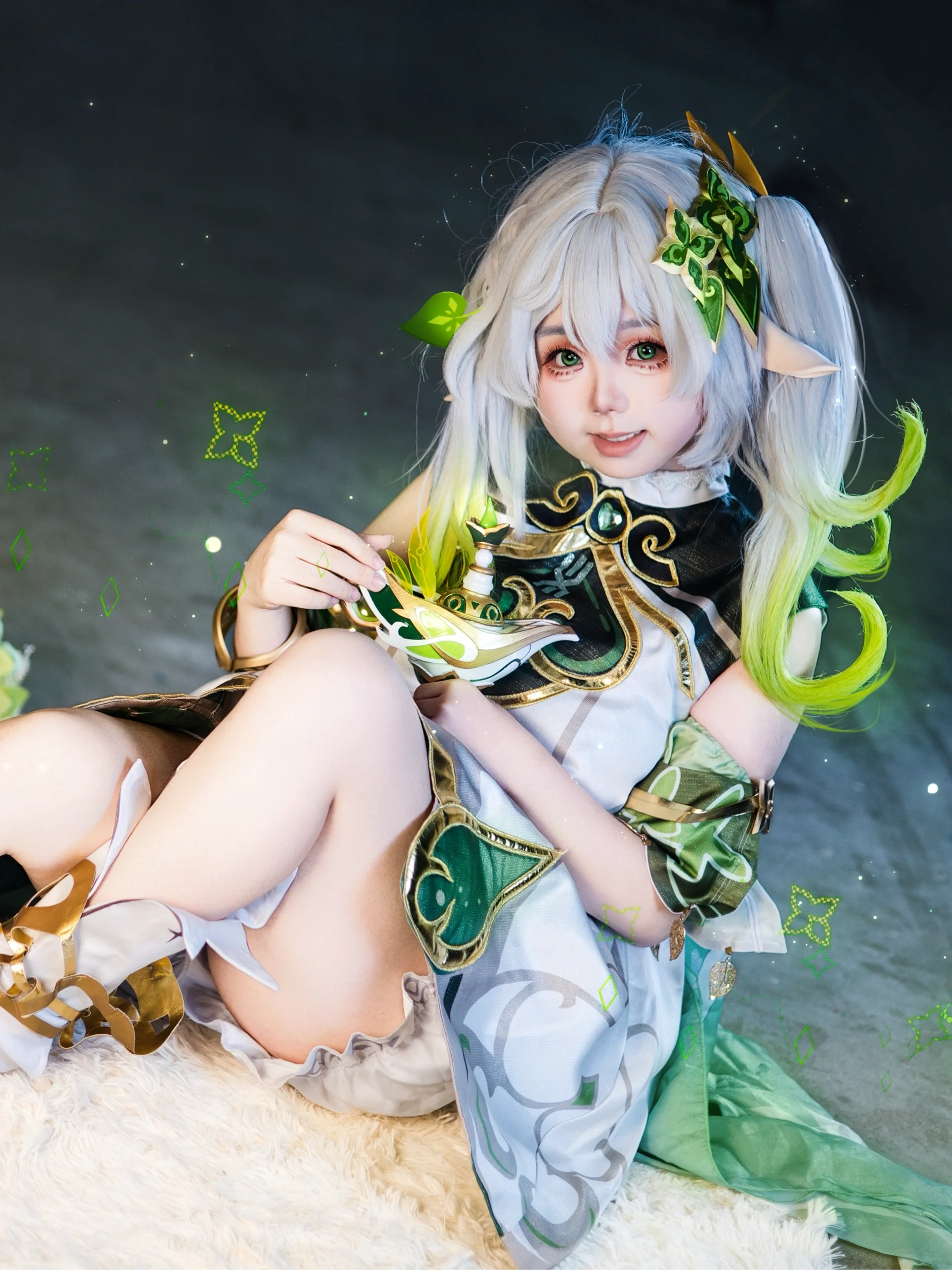 【ナヒーダ コスプレ】生き生きとして愛らしい草元素エルフのイベント写真公開 - 1 枚目