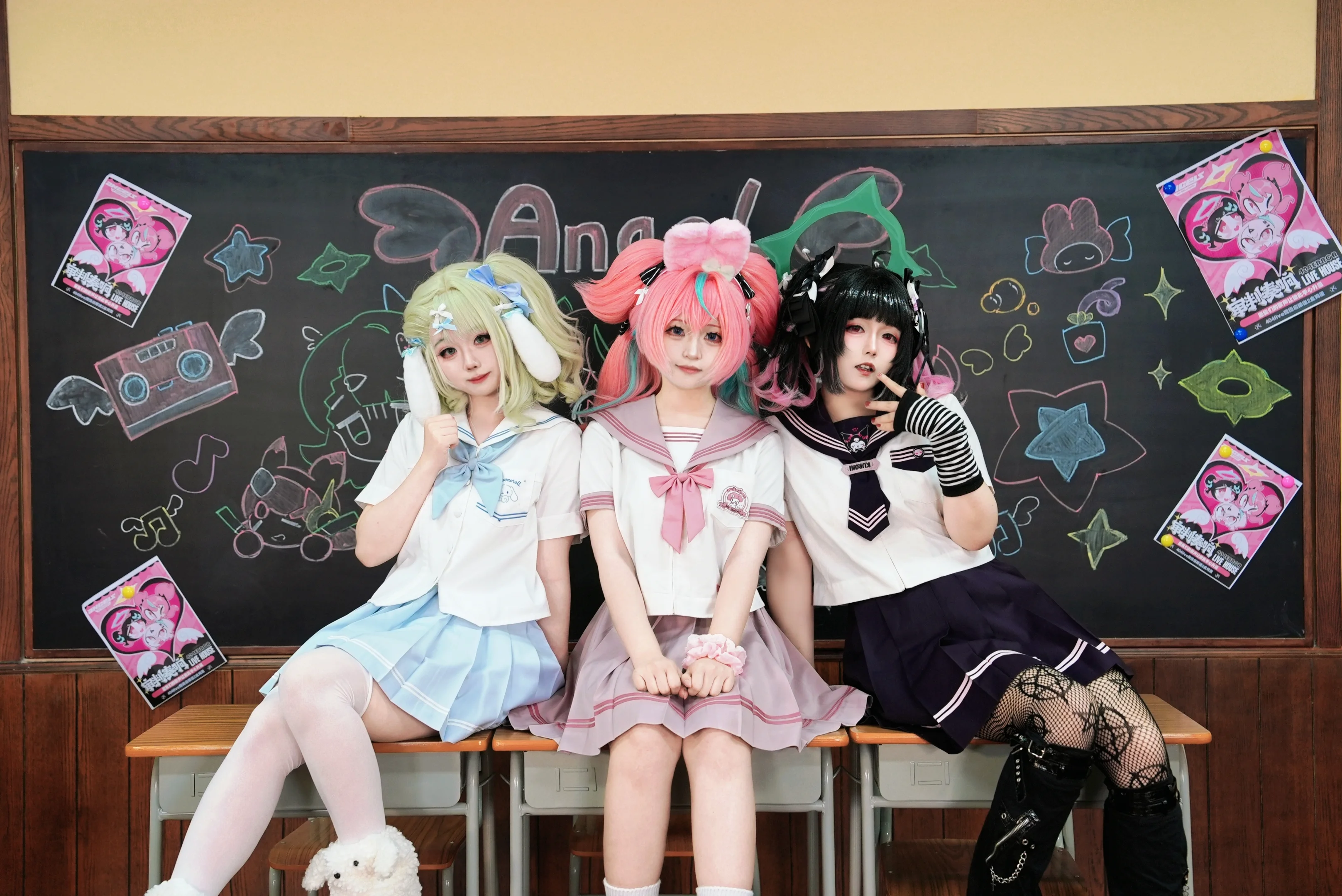 【千夏cos】绝区零新艾利都的教室黑板报