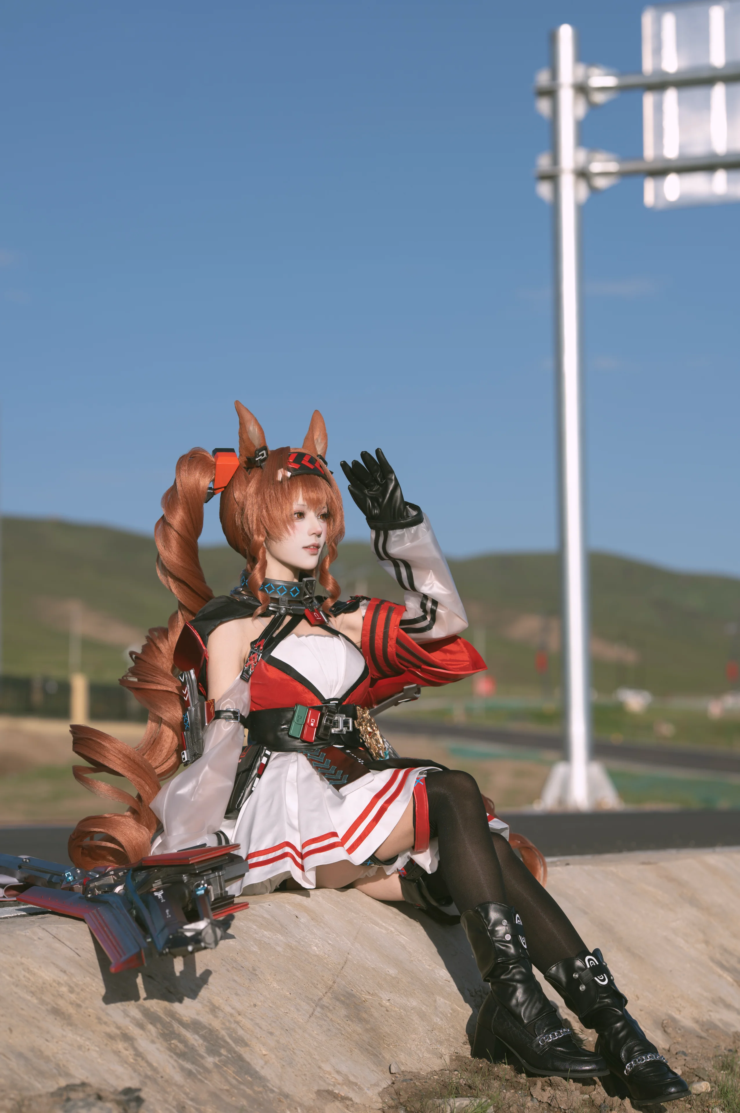 【予願安潔莉娜cos】明日方舟旅途也是橙子味 - 第 2 張