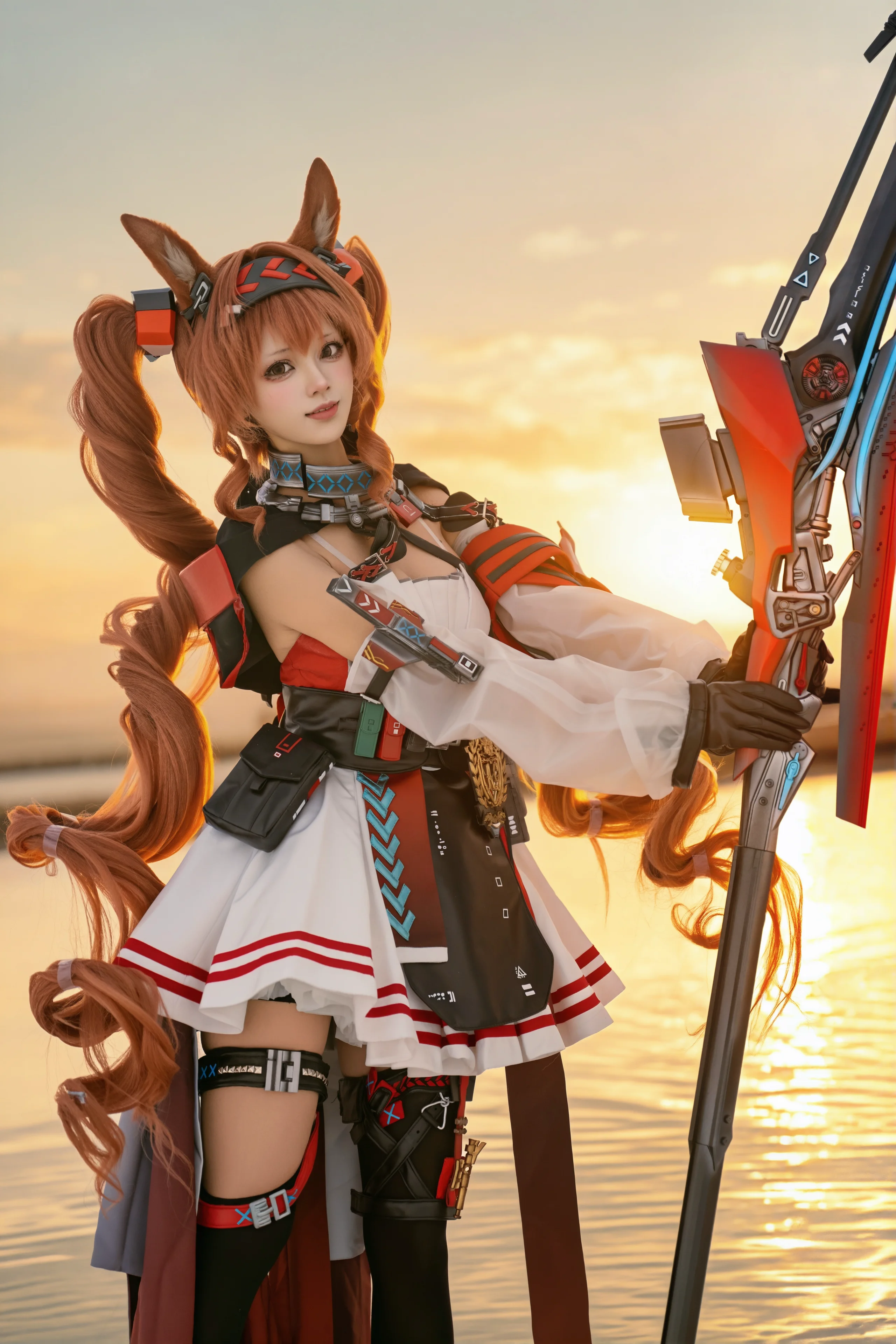 【予愿安洁莉娜cos】明日方舟旅途也是橙子味