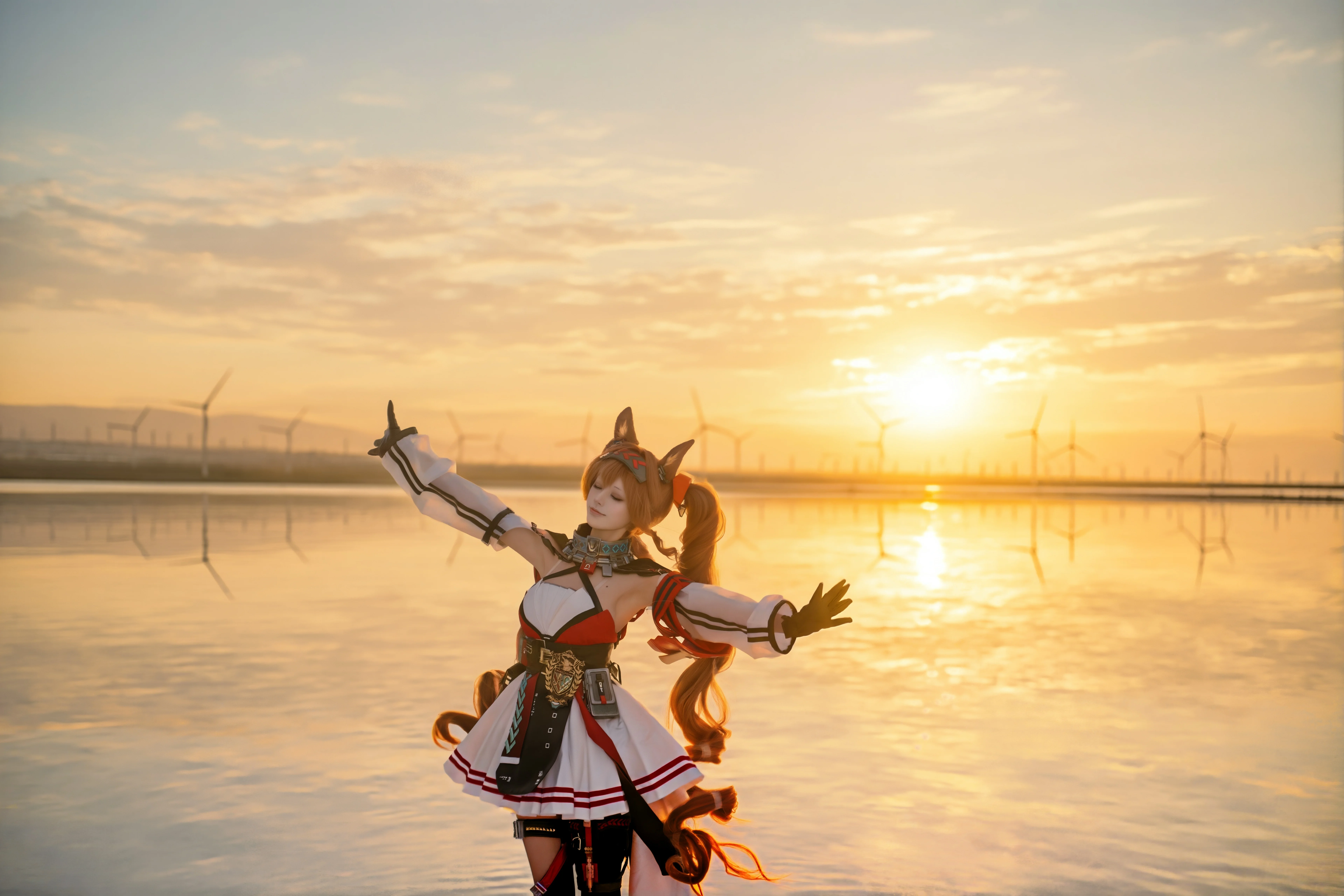 【予願安潔莉娜cos】明日方舟旅途也是橙子味 - 第 7 張
