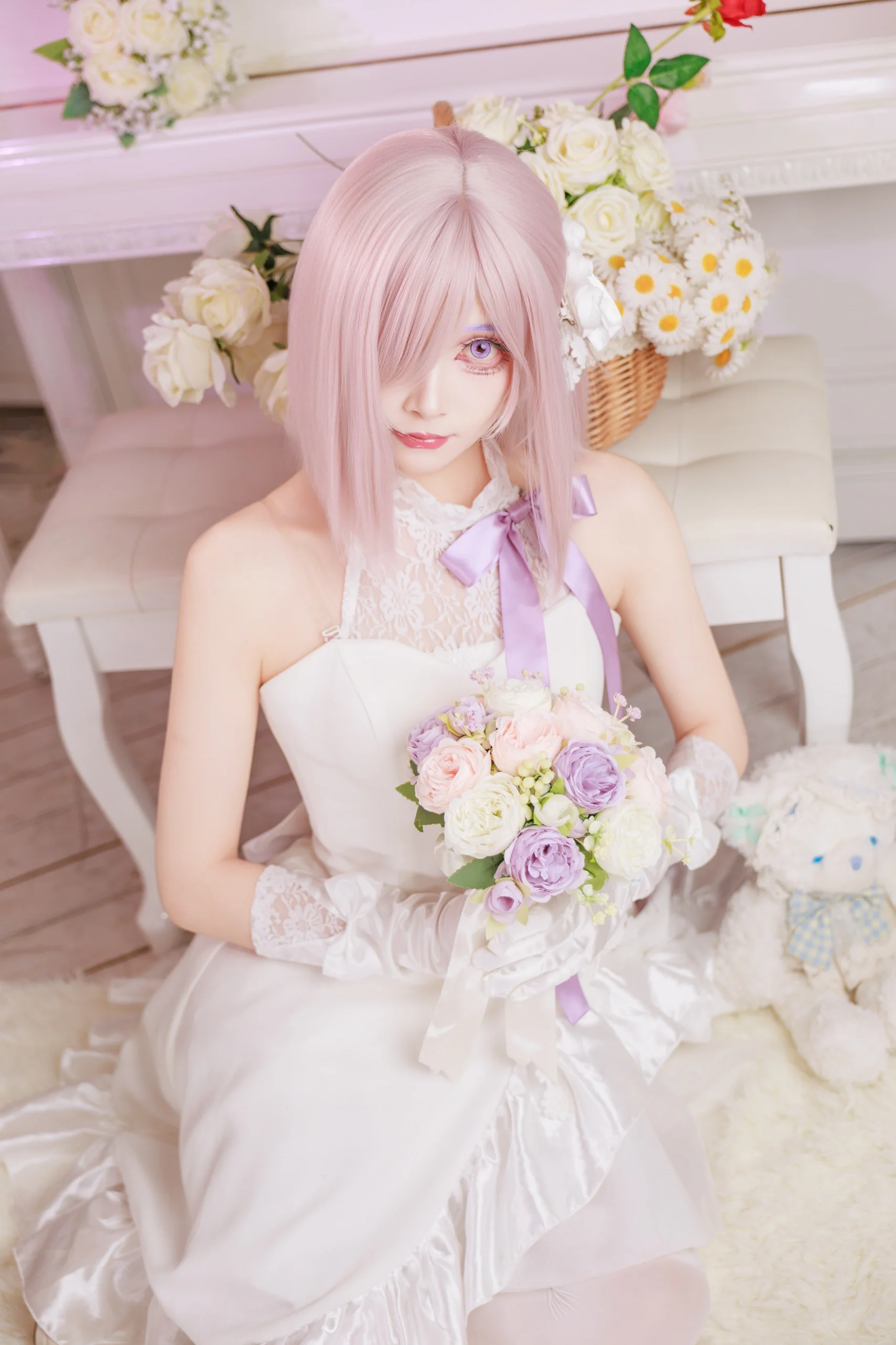 【玛修cos】Fate/Grand Order 花嫁造型记录 - 第 1 张