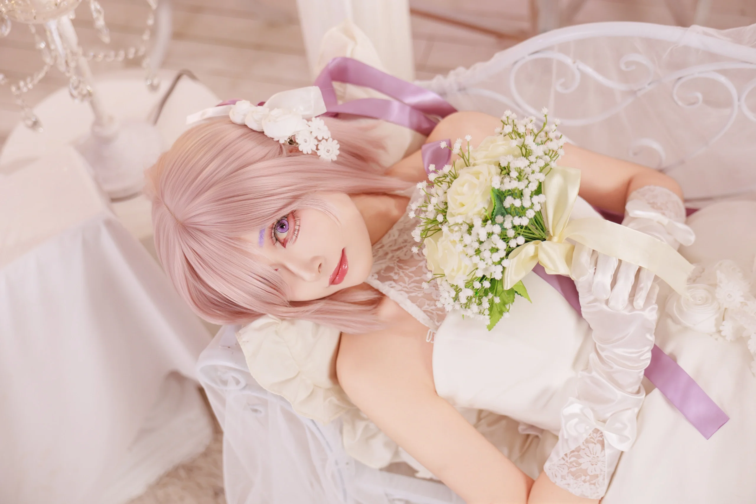 【玛修cos】Fate/Grand Order 花嫁造型记录 - 第 2 张
