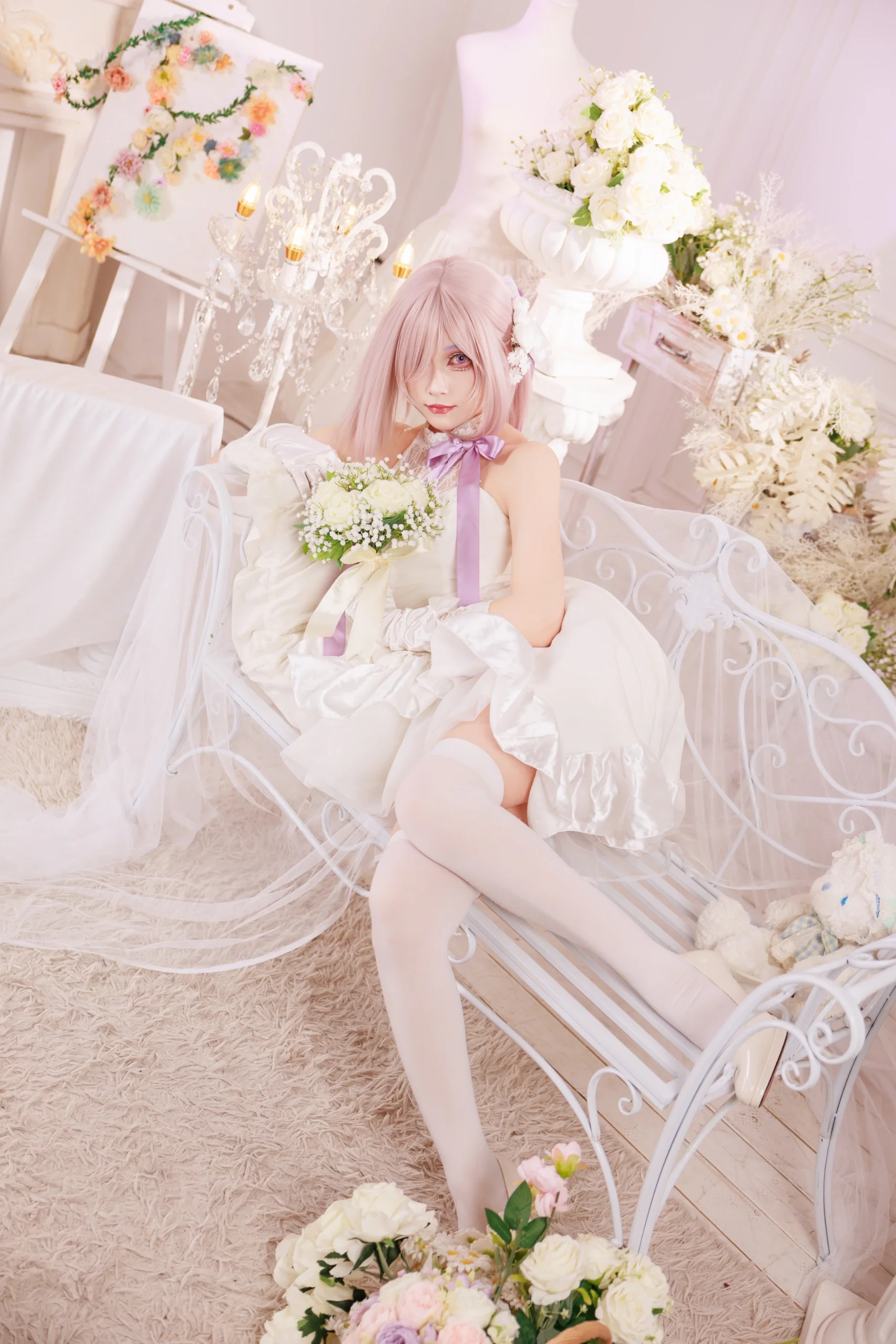【玛修cos】Fate/Grand Order 花嫁造型记录