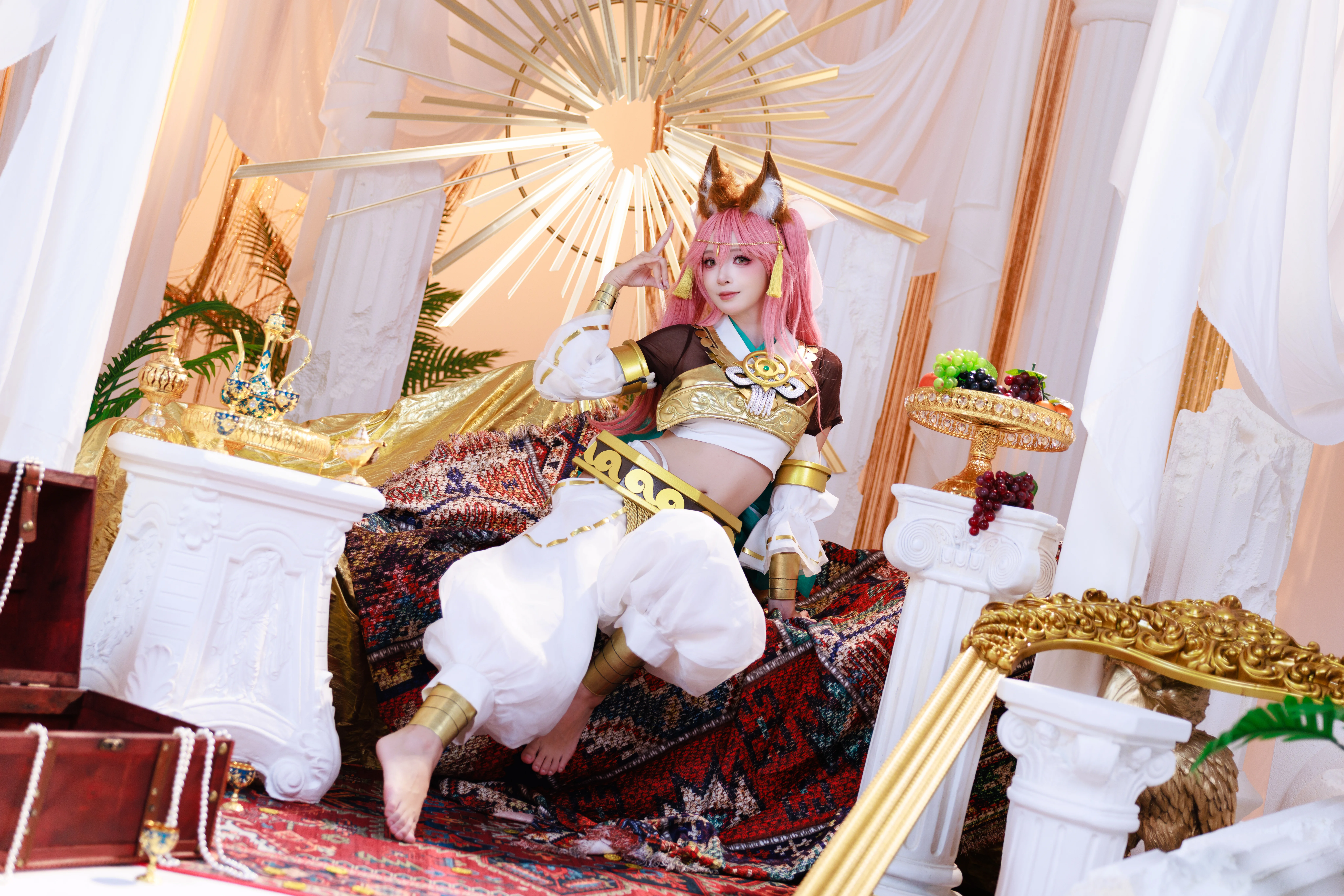 [Tamamo no Mae Cosplay] Exotic Fantasy of Fate's Mythical Craft Essence - Image 1