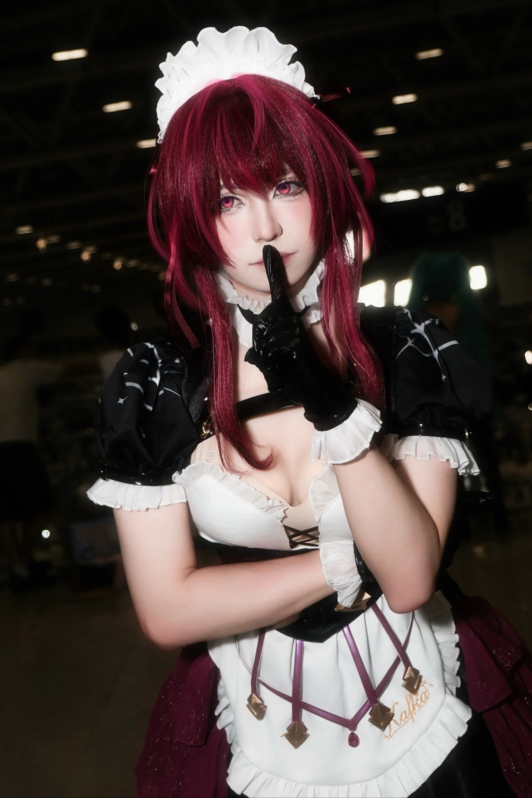 【卡芙卡cos】崩坏星穹铁道女仆装的场照与漫展记录