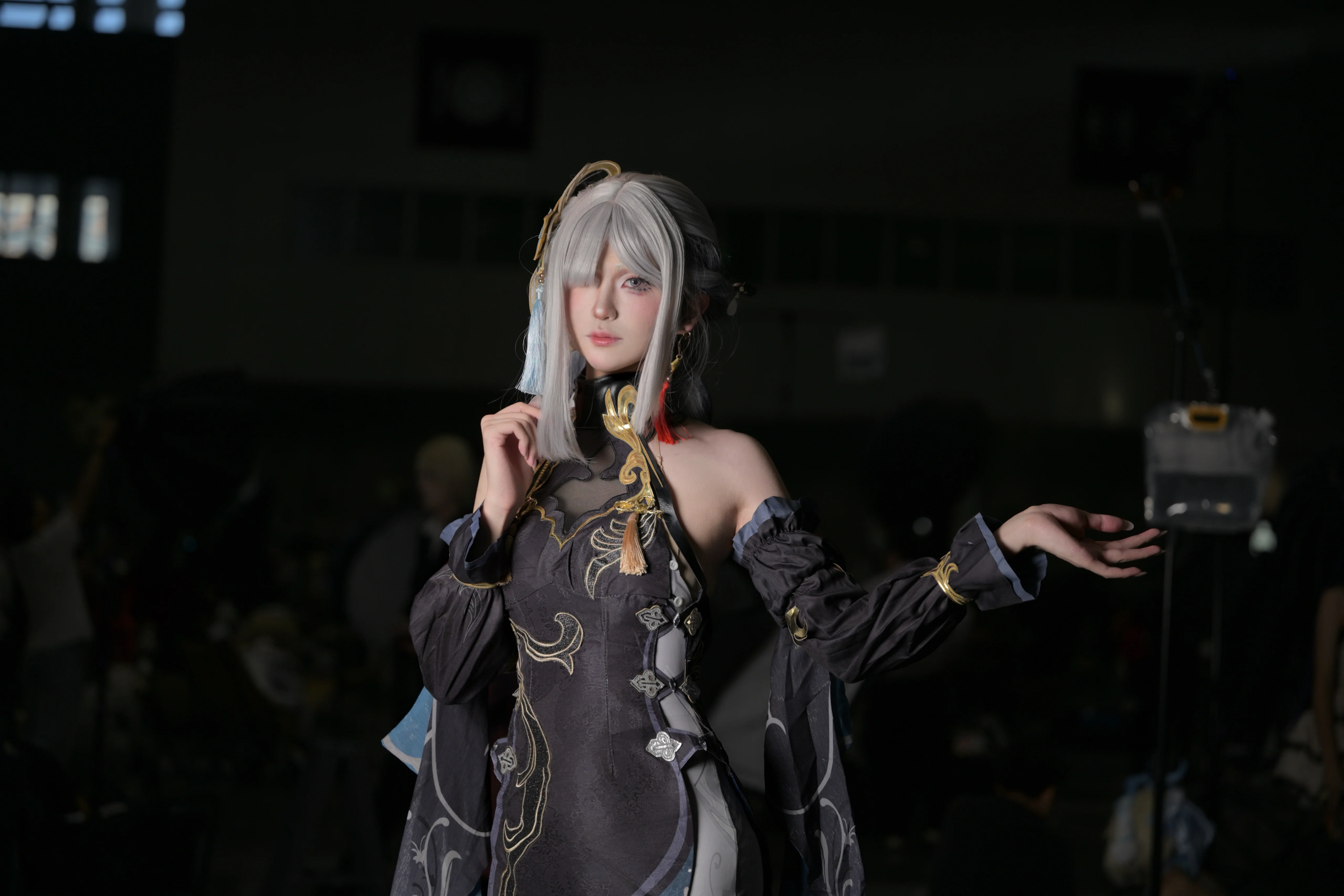 【申鹤cos】原神海灯节，万籁生山时的静谧清影 - 第 1 张