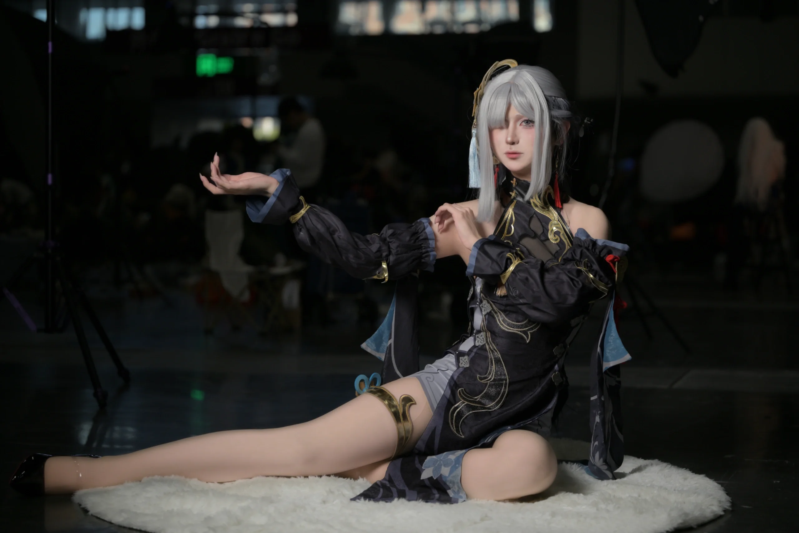 【申鹤cos】原神海灯节，万籁生山时的静谧清影