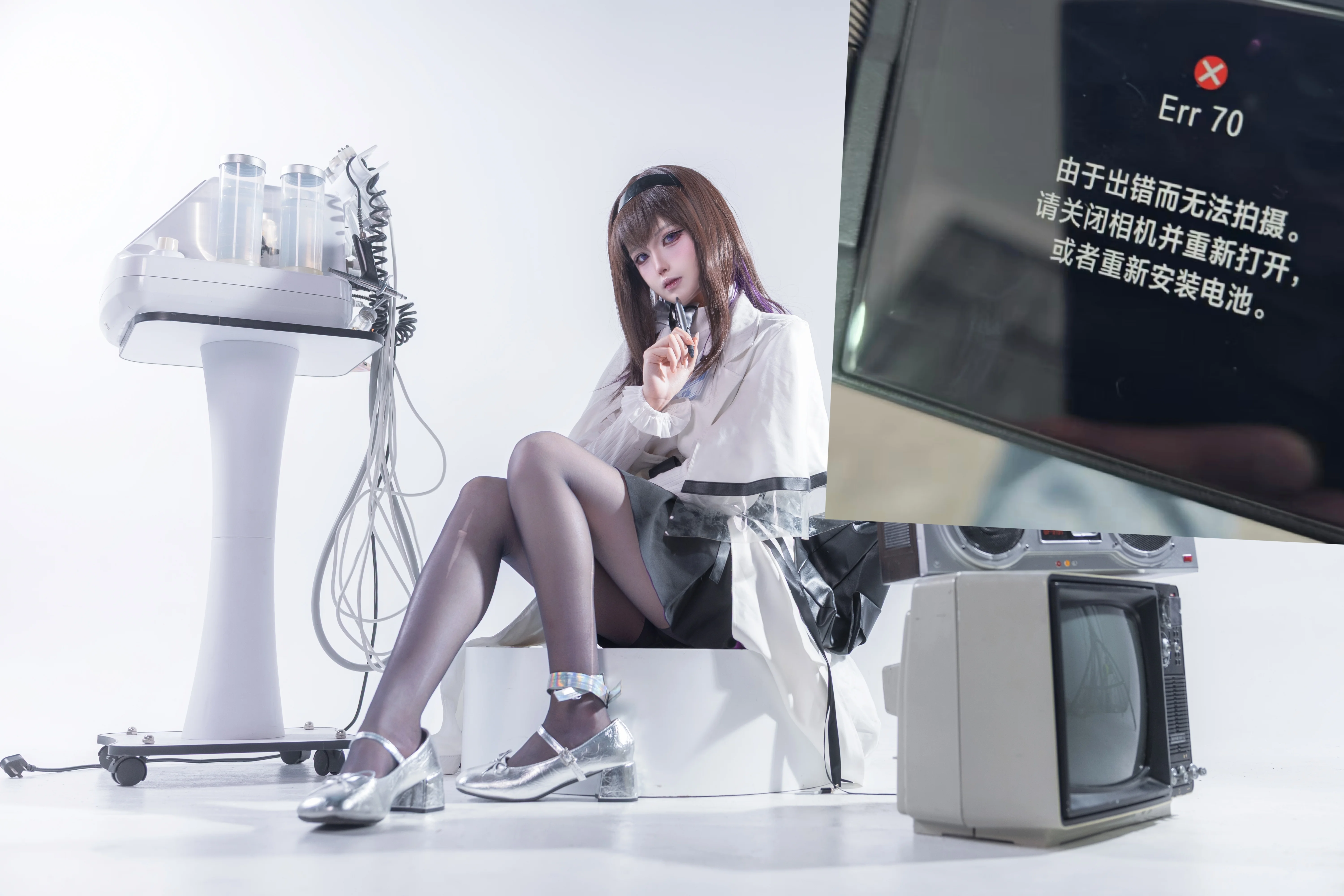 【普瑞赛斯cos】明日方舟里的科研人员与相机宕机实录 - 第 1 张