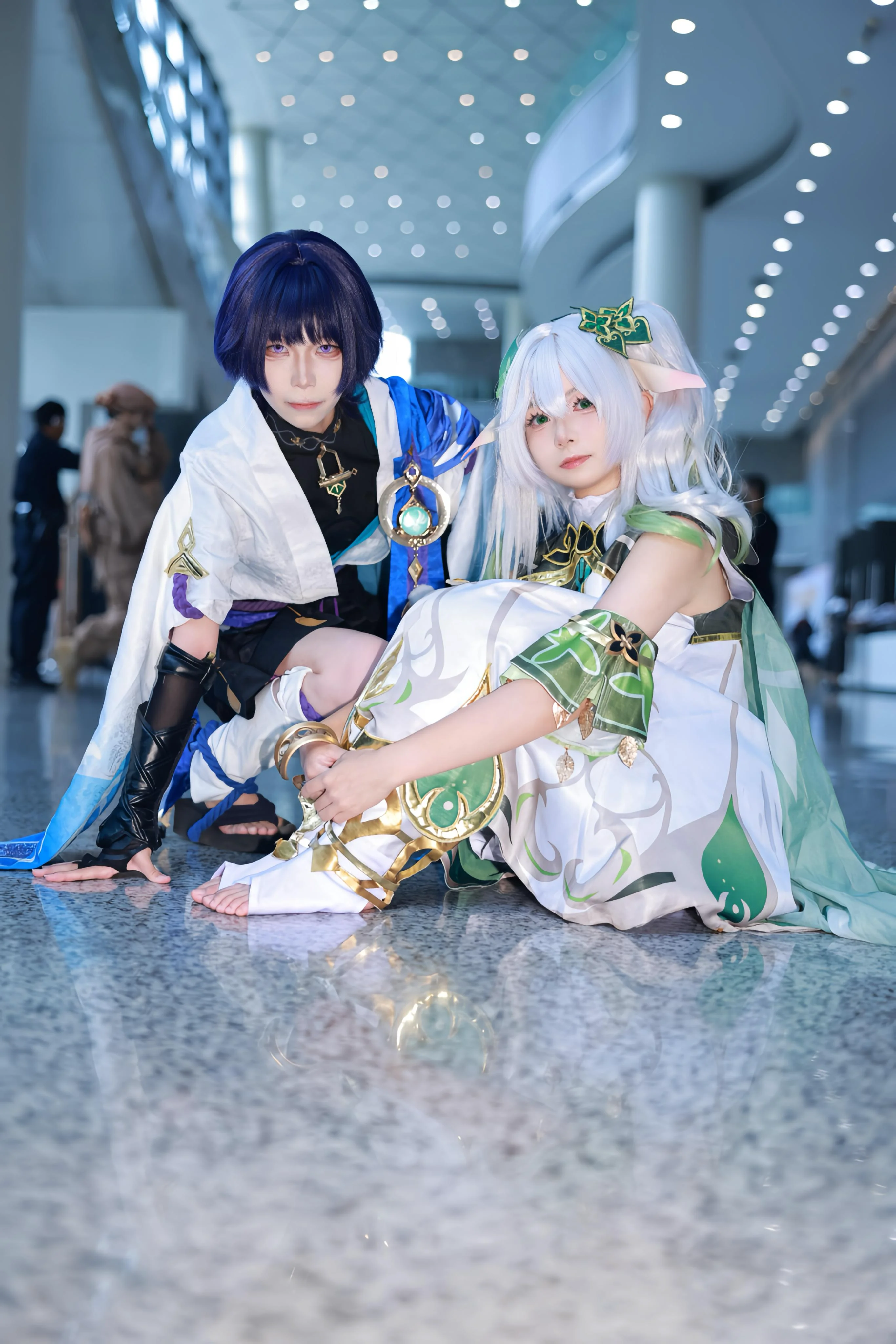 【ナヒーダ コスプレ】スメールの緑とイベントの照明 - 4 枚目