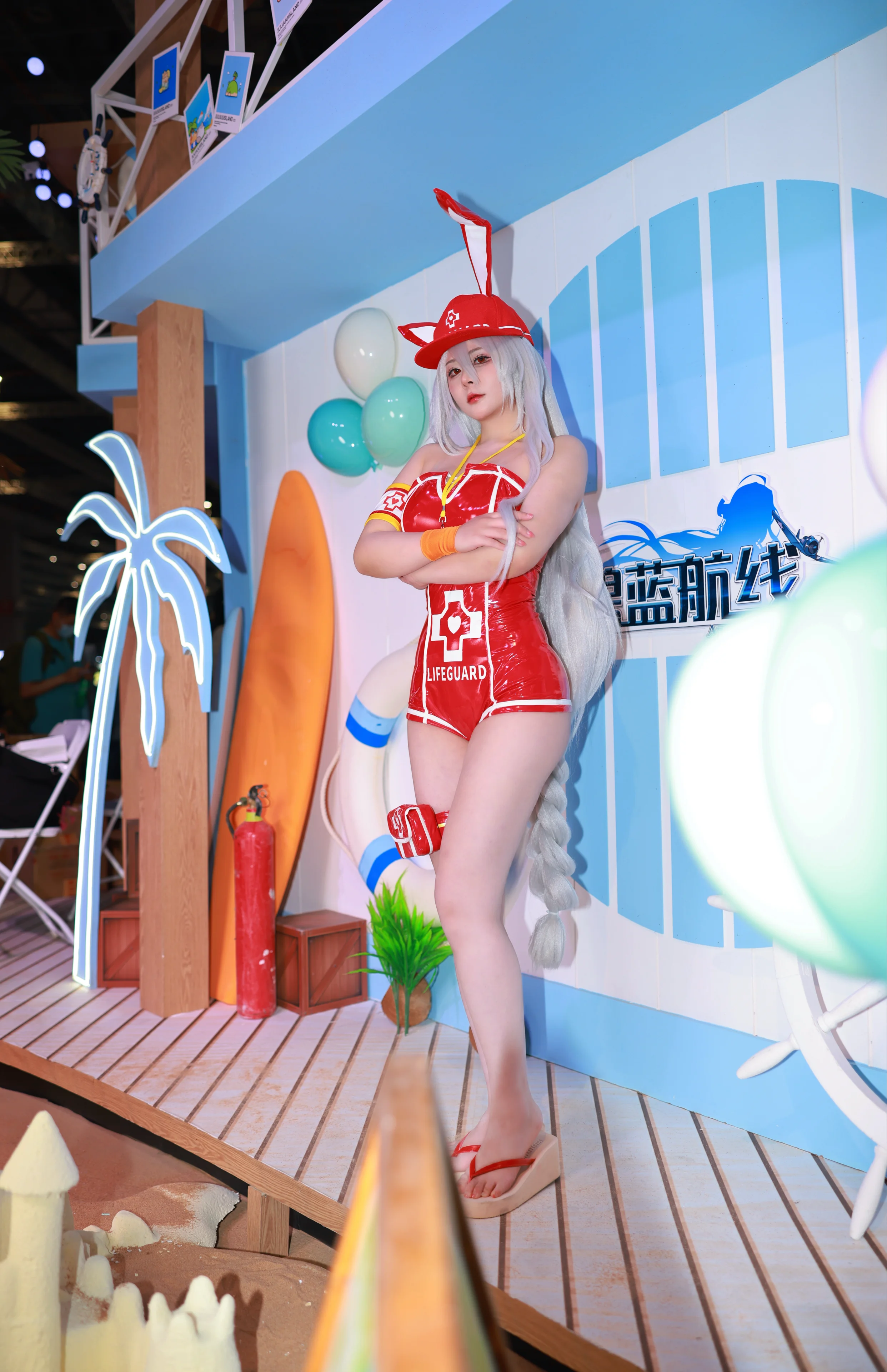 【海因里希亲王cos】碧蓝航线的海滩急救员，来救你了 - 第 1 张